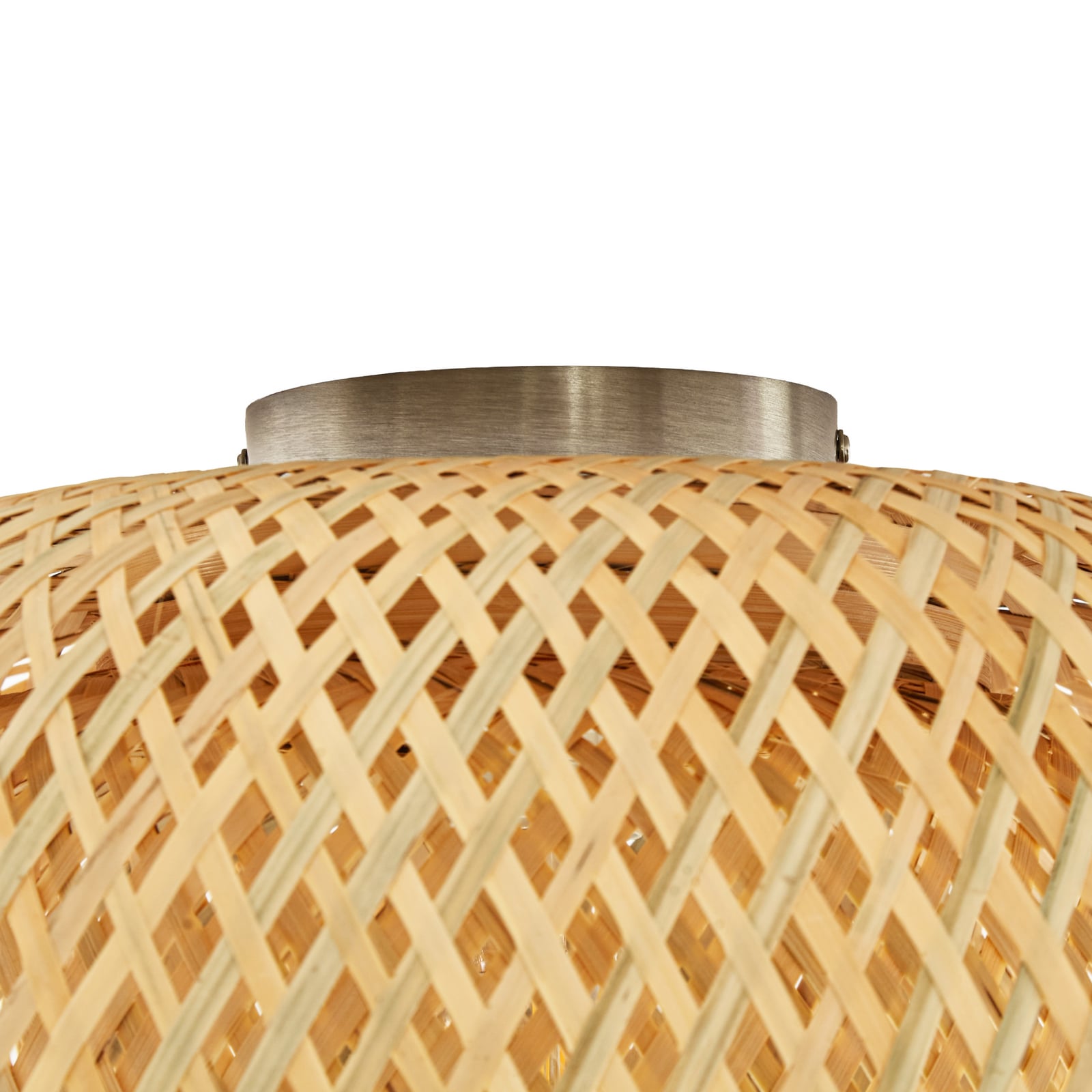 Jadwiga-kattovalaisin, bambu, Ø 45 cm, E27, puu – Lindby Jadwiga-kattovalaisin, bambu, Ø 45 cm, E27, puu – Lindby