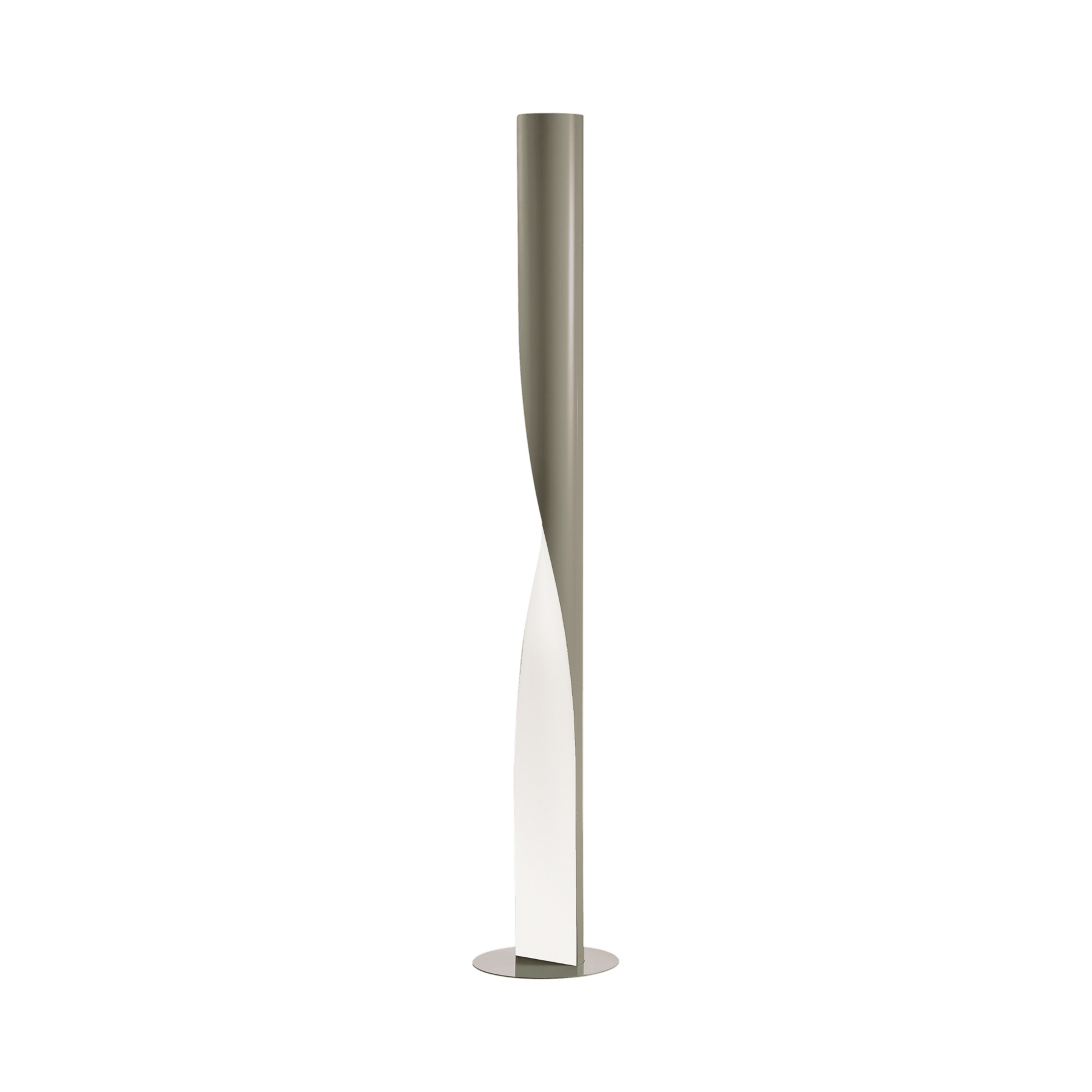 LED stojací lampa Evita, šedá, výška 190 cm, stmívatelné - kdln