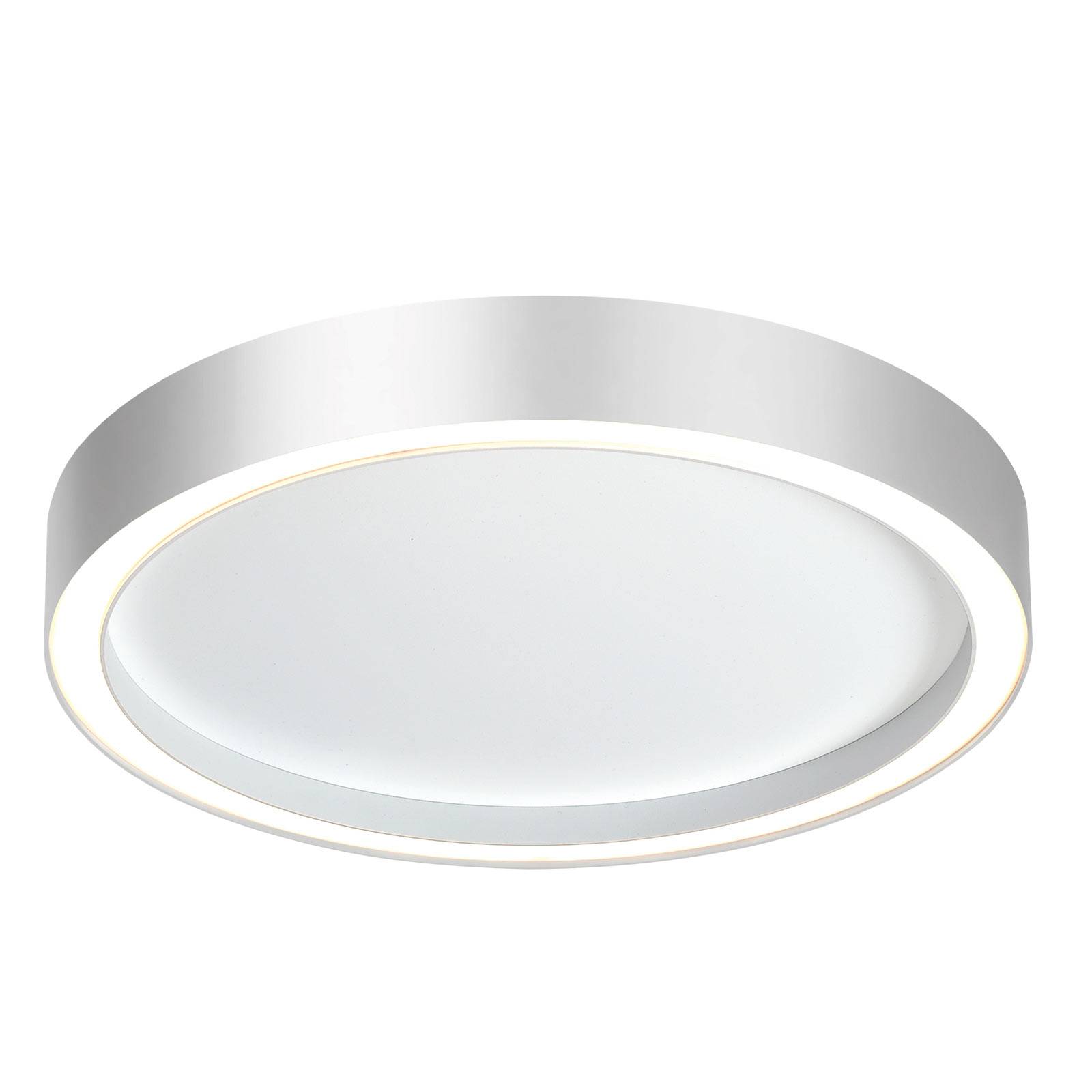 Bopp Aura LED-Deckenleuchte Ø 30cm weiß/aluminium
