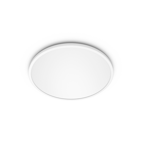 Philips Superslim LED-Deckenlampe IP44 2.700K rund