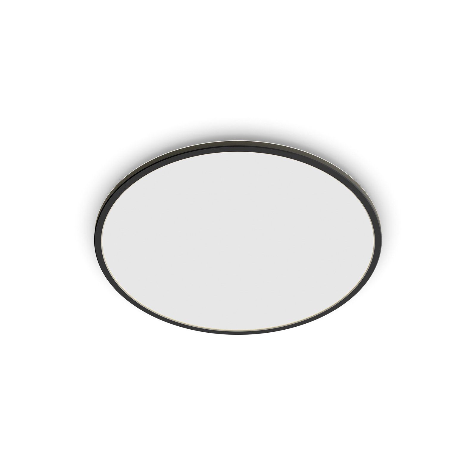 SuperSlim Deckenlampe schwarz Ø 25 cm 2.700 K IP54 - Philips