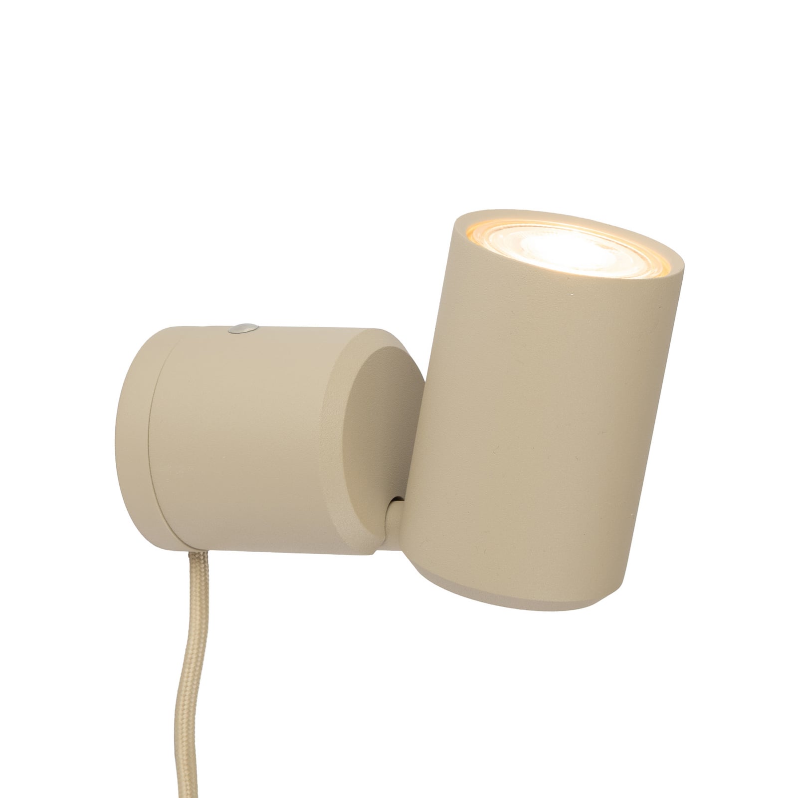 IT'S ABOUT ROMI Applique murale Milan, couleur sable, Ø 6 cm, métal