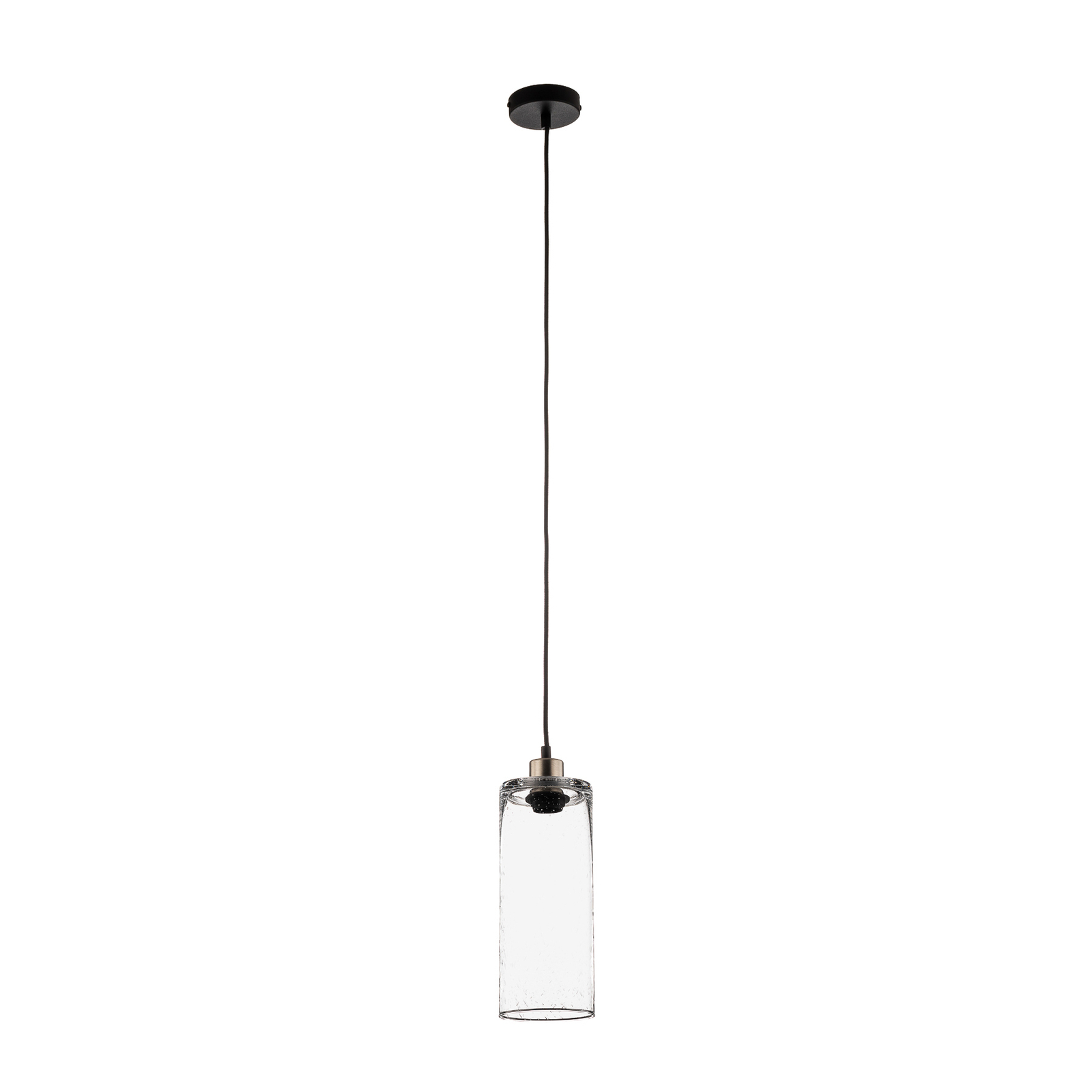 Lampa żyrandol Cylinder ze szkła sodowego przezroczysty Ø 12cm