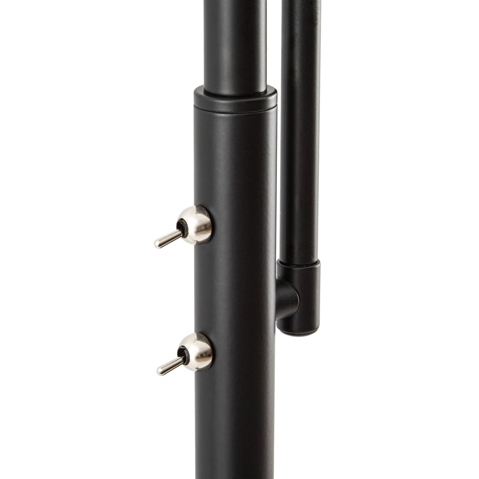 Lindby Ingrid floor lamp, black and white, 175 cm, reading light Lindby Ingrid floor lamp, black and white, 175 cm, reading light