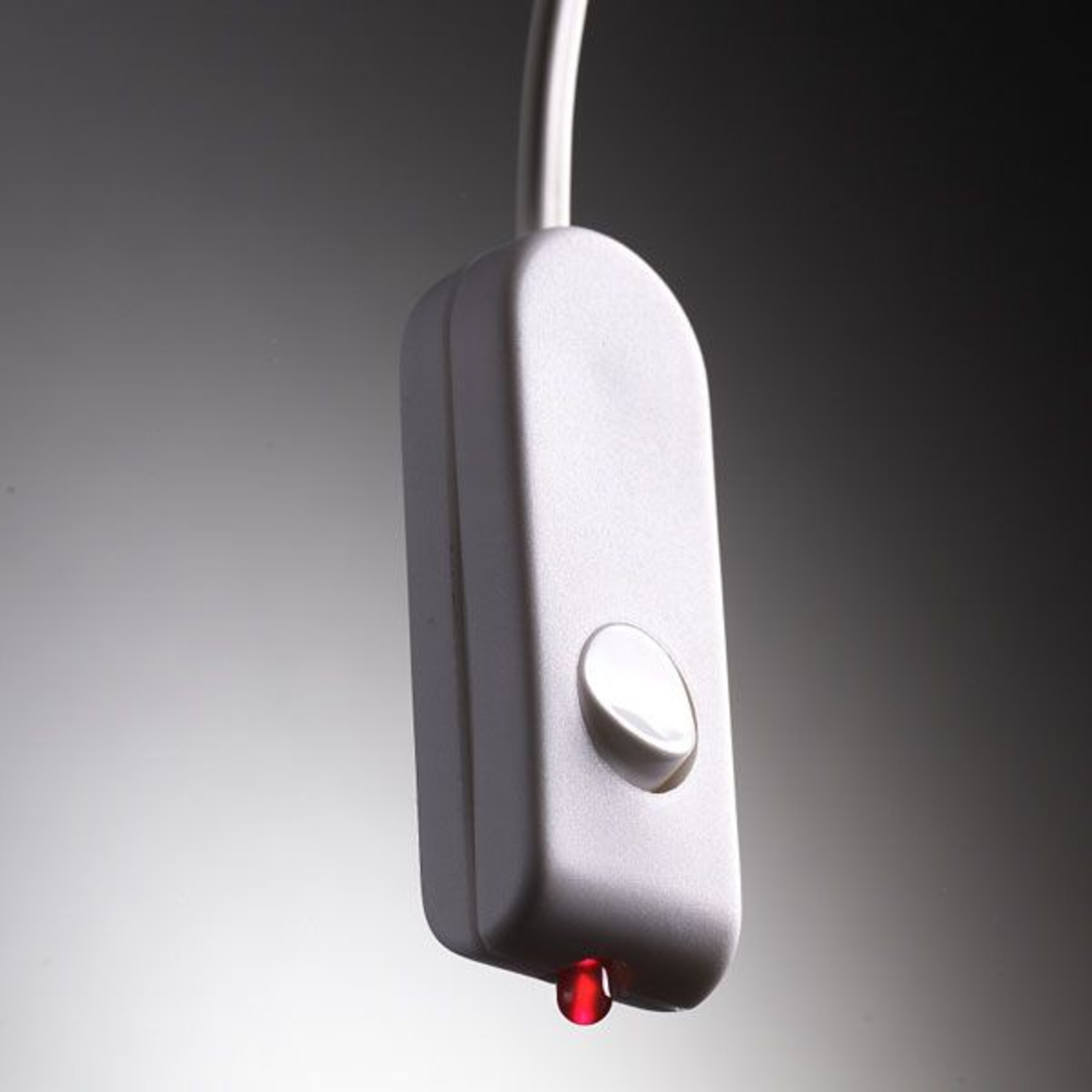 Ledbedlampje met flexarm en rood licht Lampen24.nl