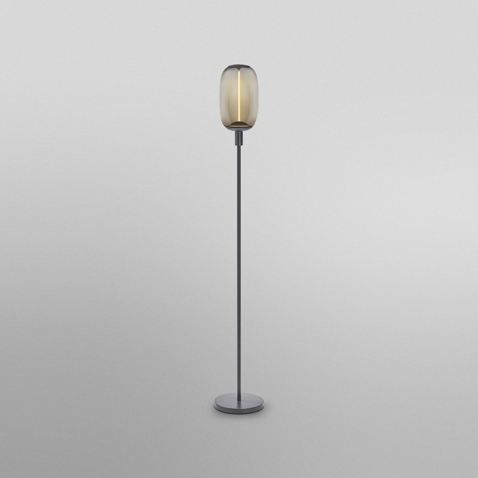 OSRAM vloerlamp DECOR STICK, donkergrijs, hoogte 146 cm 1 x E27