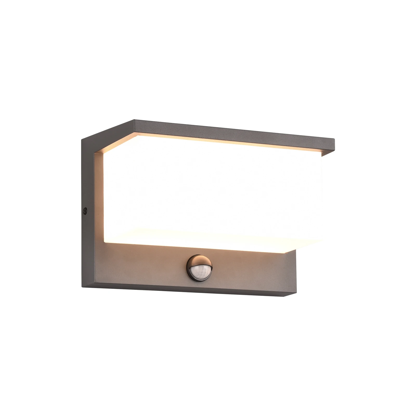 LED-Außenwandleuchte Nestos, Bewegungssensor, IP54