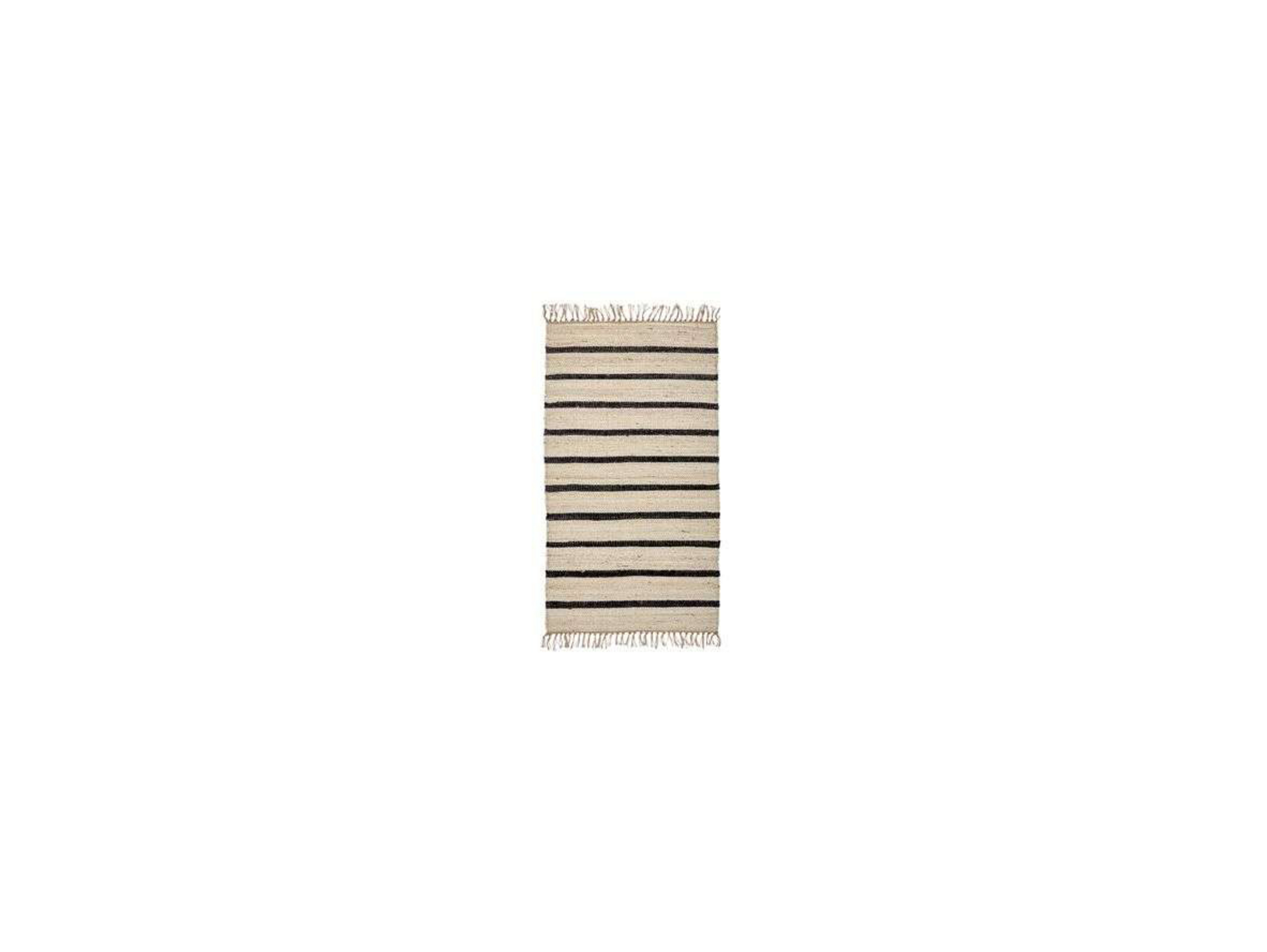 Sima Teppich 140x70 Black/Natural - House Doctor