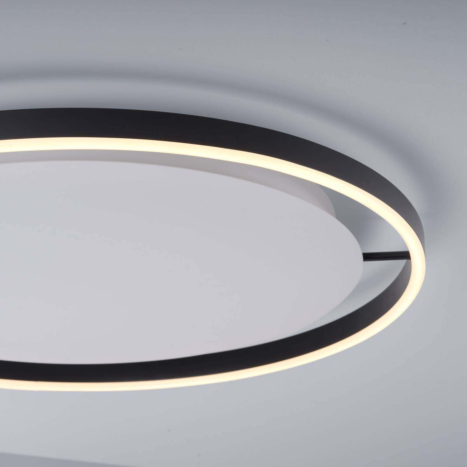 Leuchten Direkt Ritus LED-loftlampe Ø 58,5cm antracit