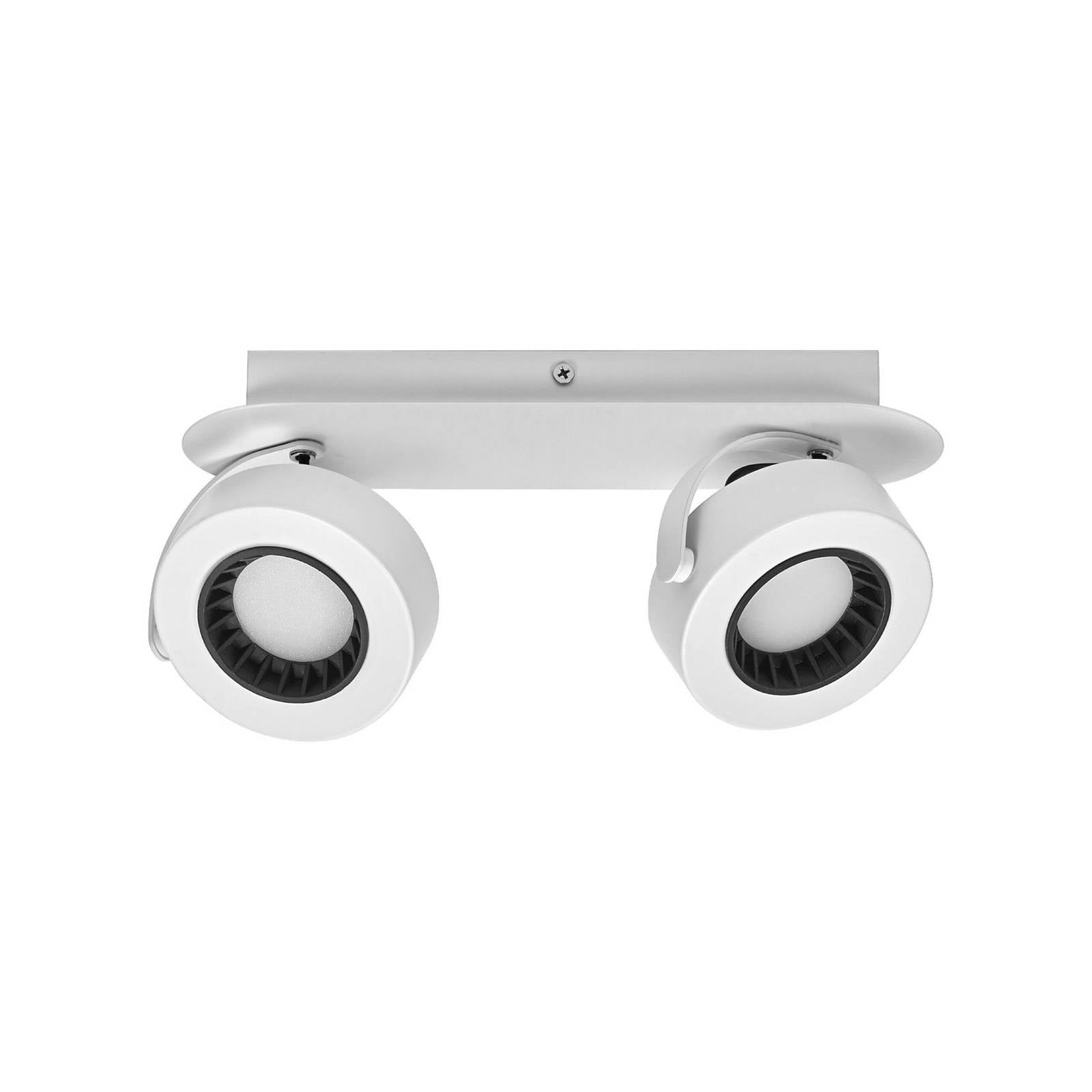 OSRAM LED-Deckenstrahler VENUS, weiß, 2-flg., Metall 3.000 K