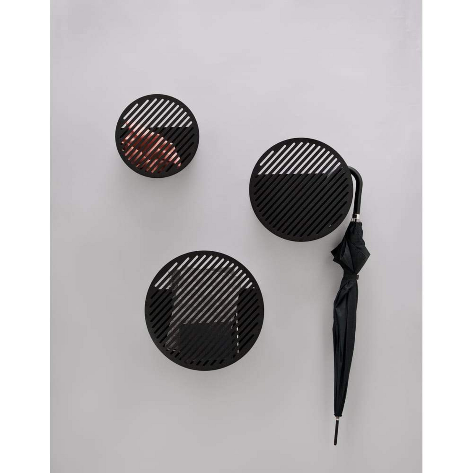 Diagonal Wall Basket Small Ninja Black - Swedish Ninja