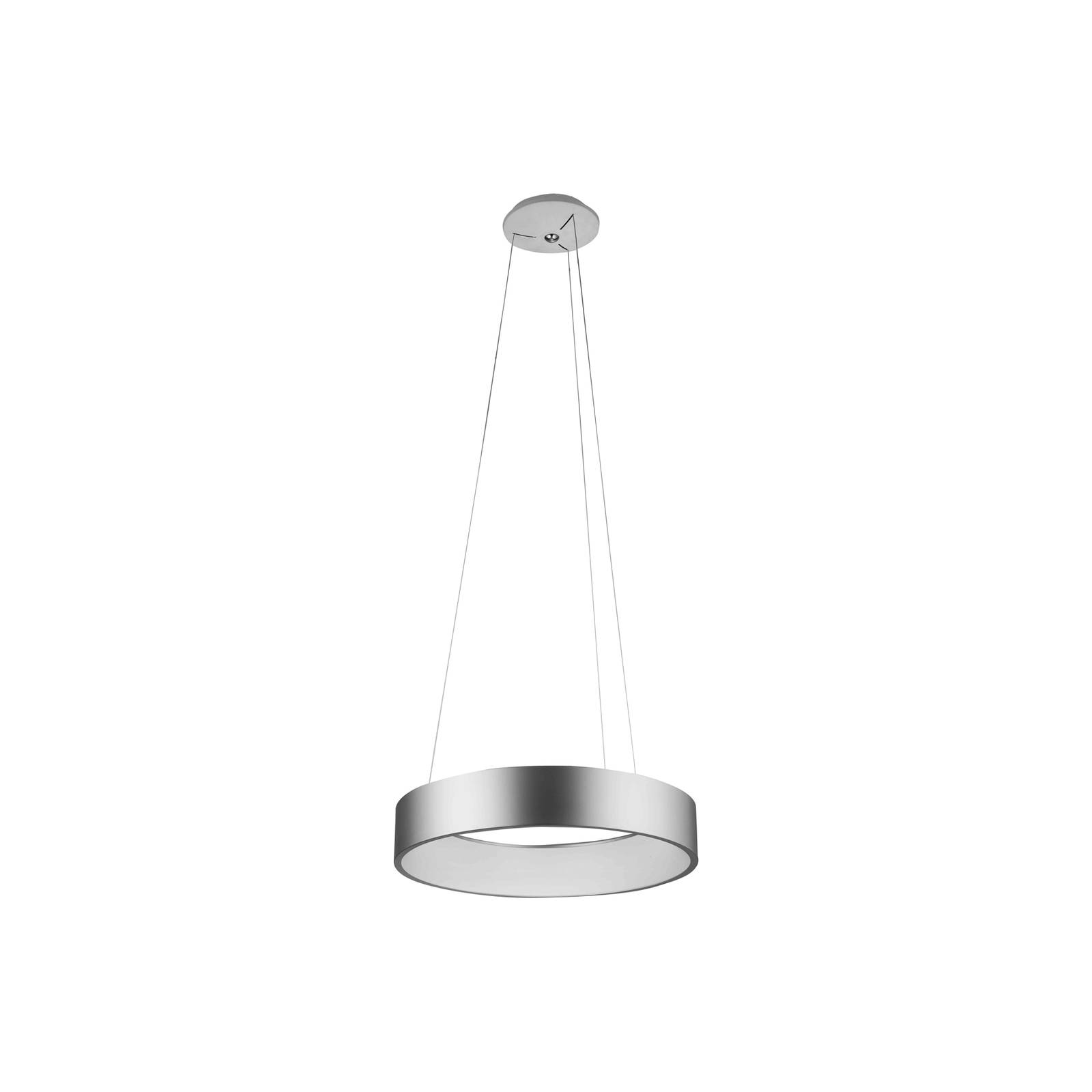 Aluminor epsilon led függő lámpa ø62cm ezüst