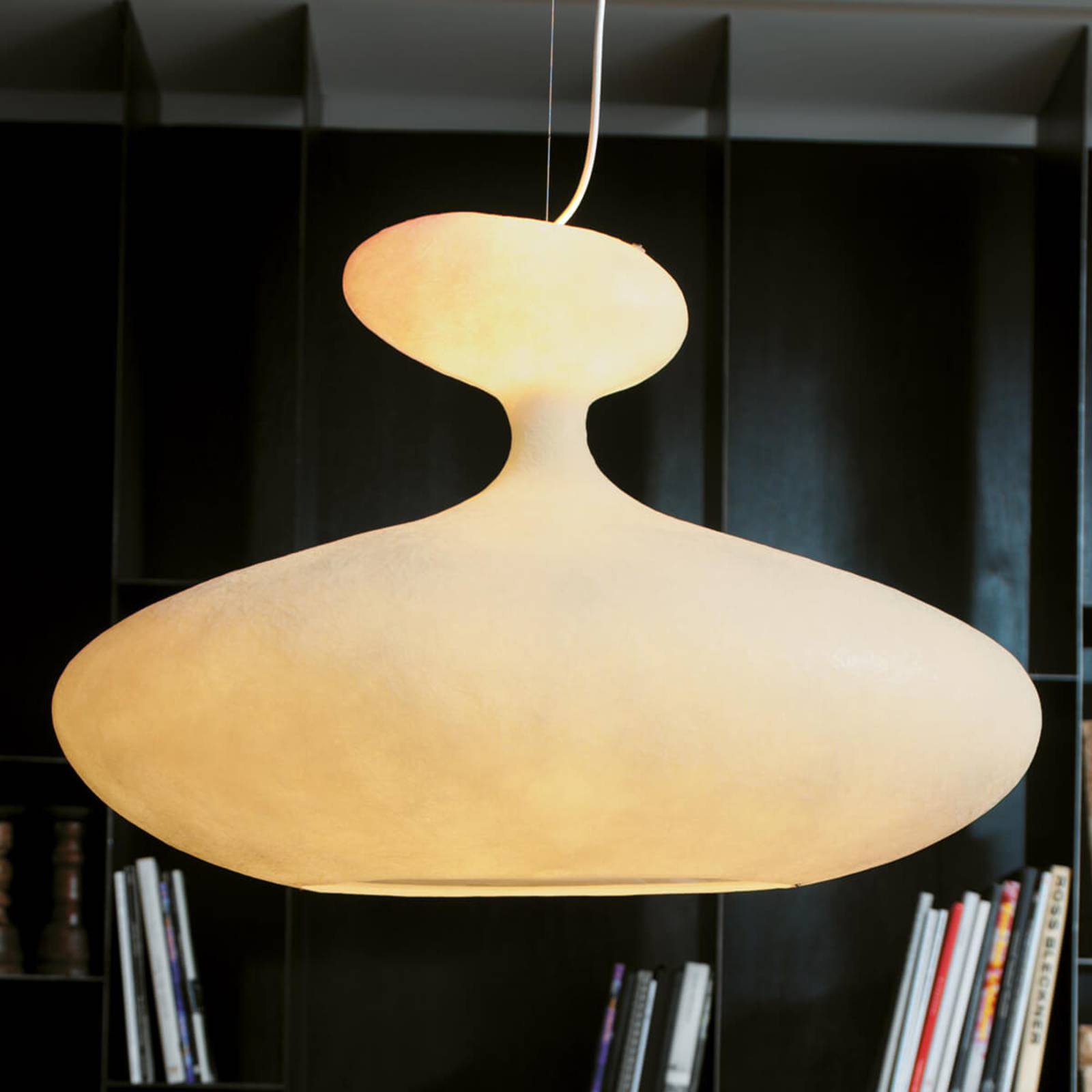 lampa wisząca kdln E.T.A. Sat, biała, 80 x 60 cm