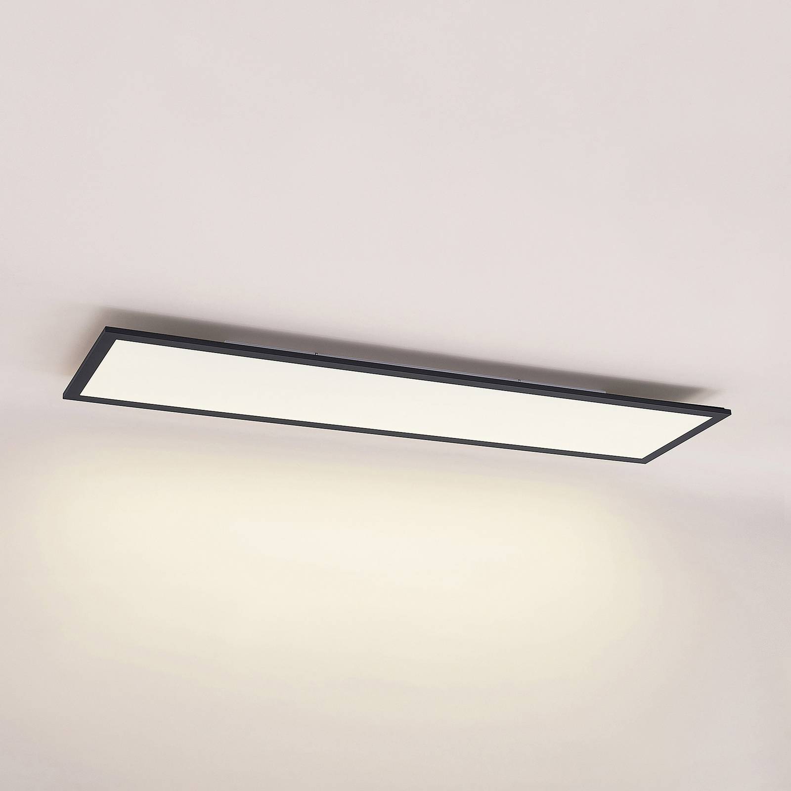 Lindby Nelios lampa sufitowa LED 4 000 K 120x30 cm