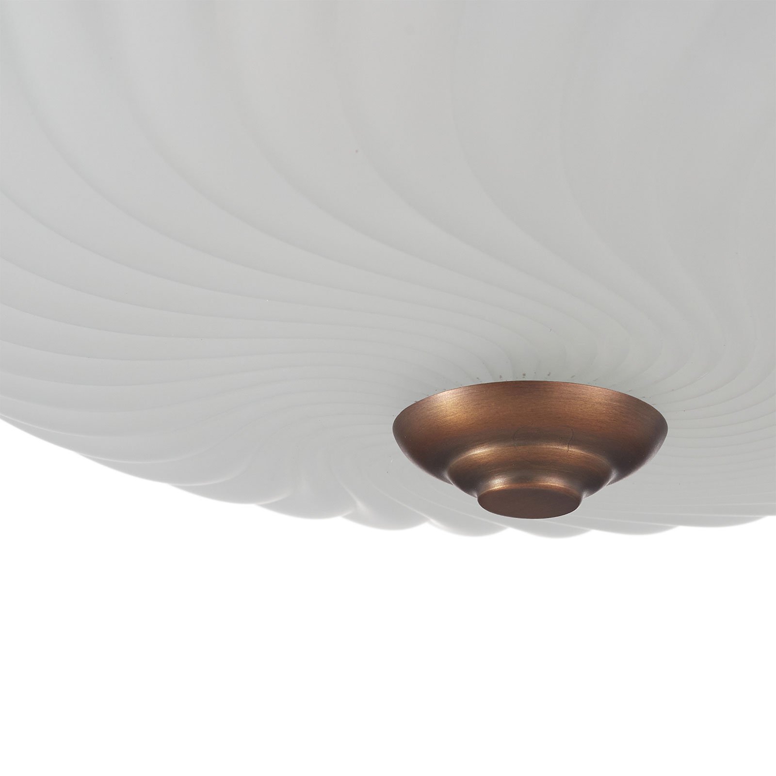 Klassieke plafondlamp rustiek, 2 x 60W