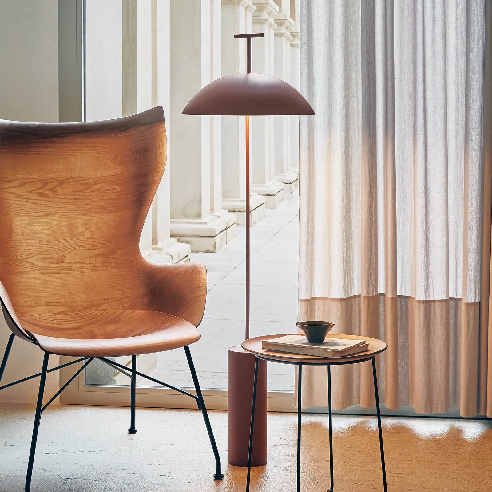 Geen-A Stehleuchte Brick Red - Kartell