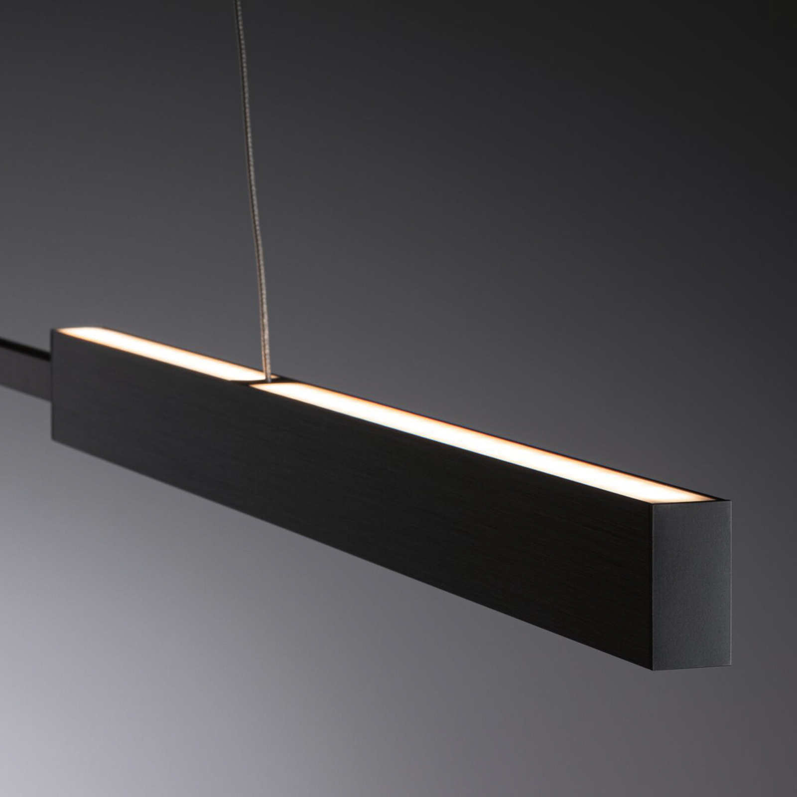 Paulmann Aptare LED hanging light, ZigBee, black