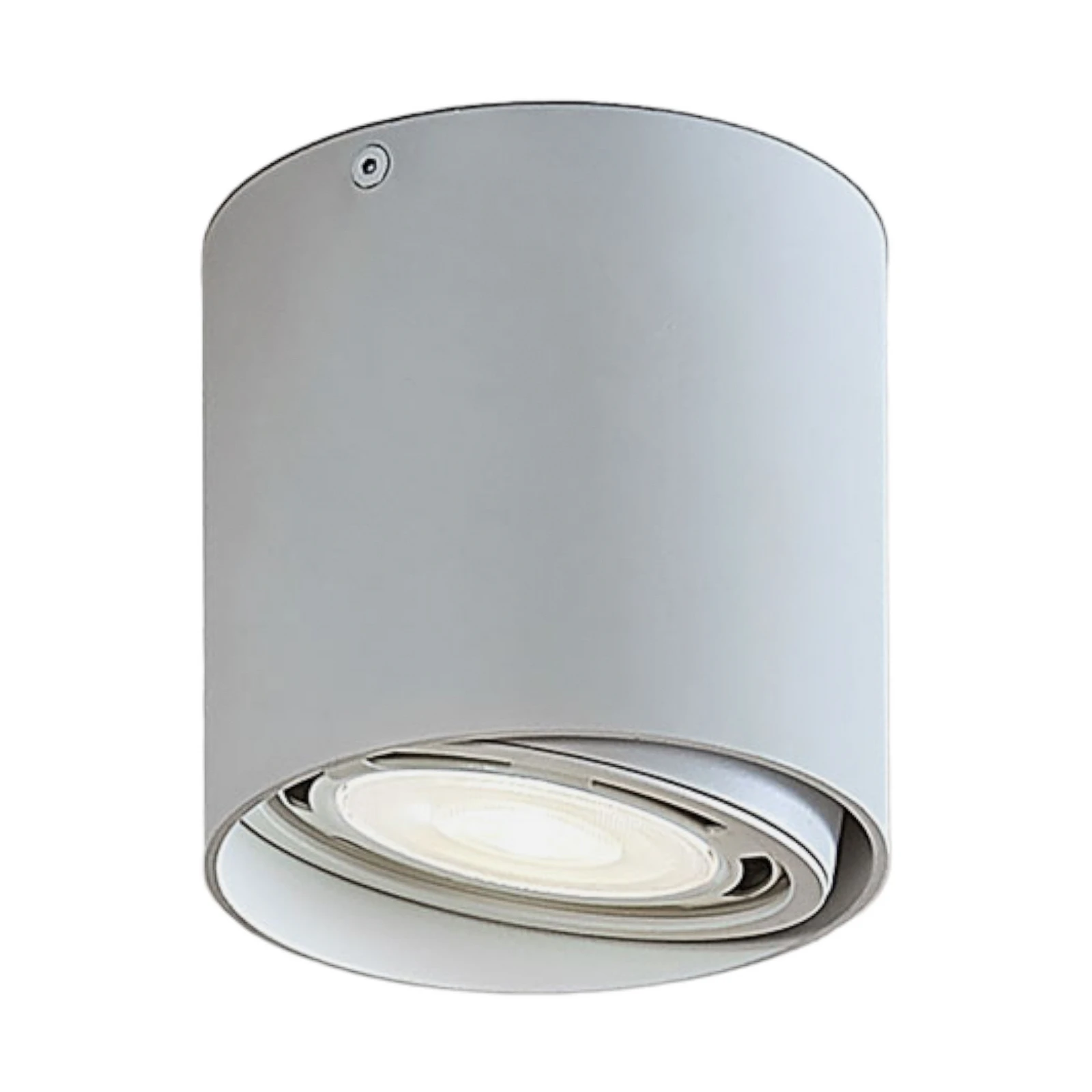 Arcchio plafondspot Mabel, Ø 13 cm, wit, metaal, GU10