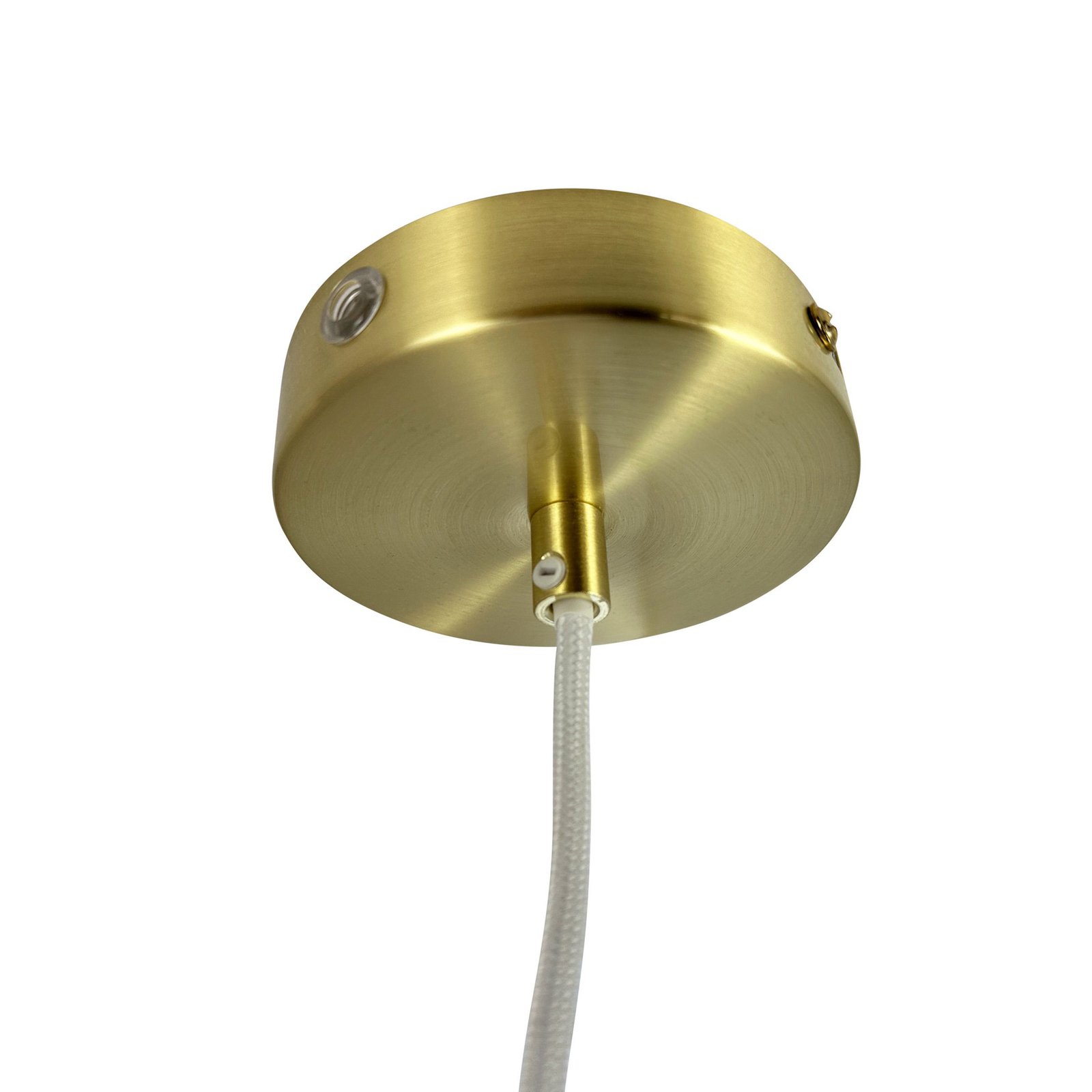 Silvia 20 Pendelleuchte Opal/Brass - DybergLarsen