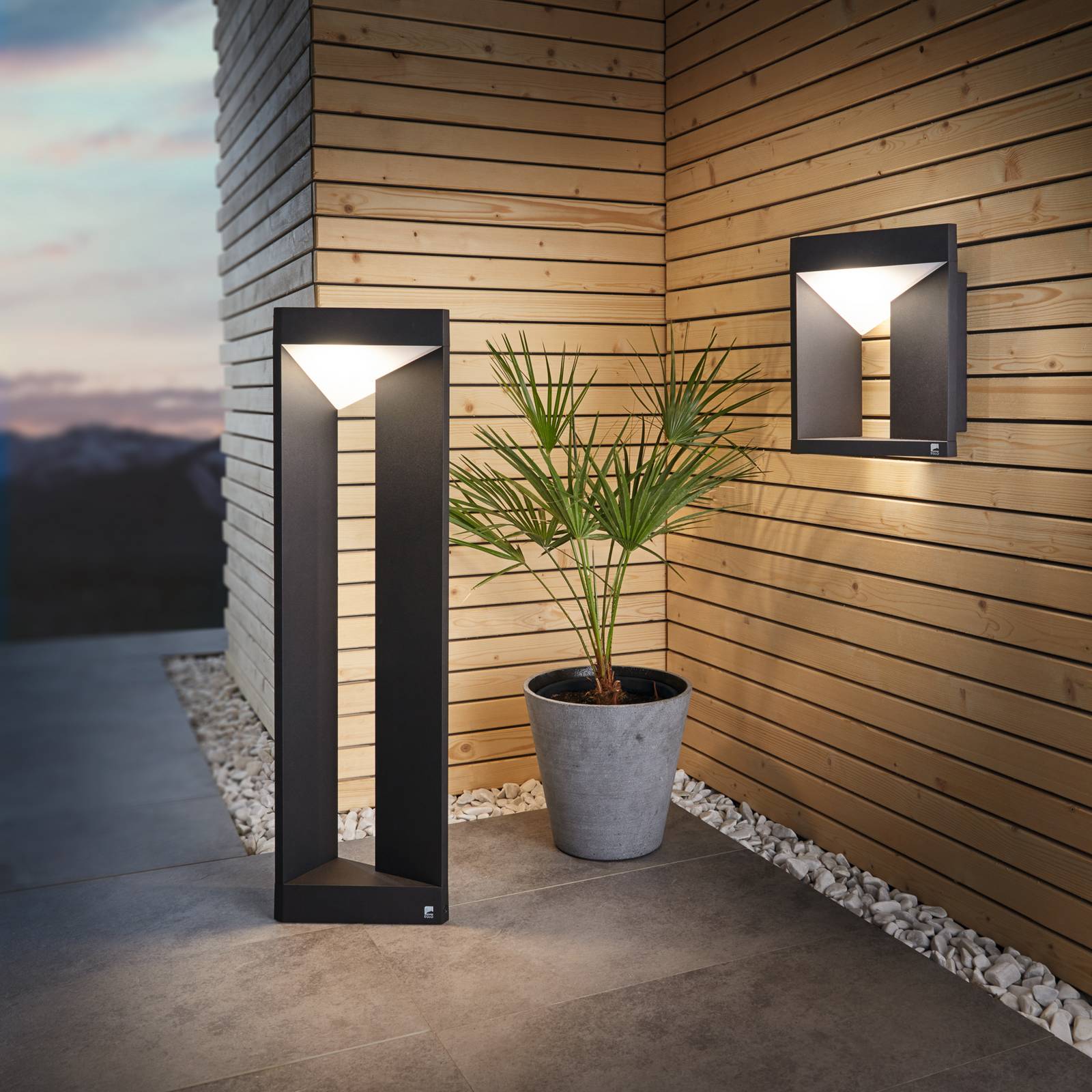 LED-Wegeleuchte Nembro IP54 aus Aludruckguss günstig online kaufen