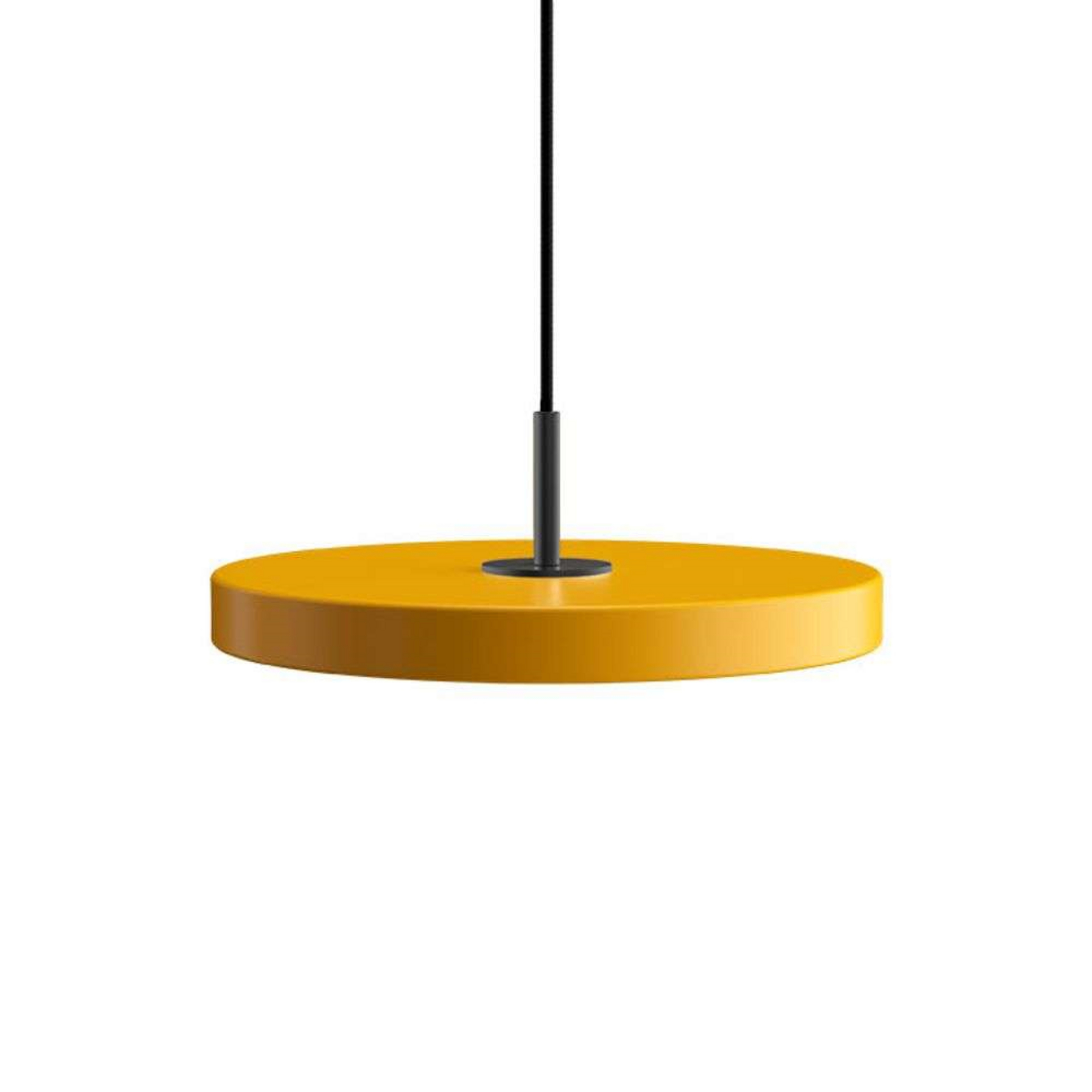 Asteria Pendelleuchte Mini Saffron Yellow/Black Top - UMAGE