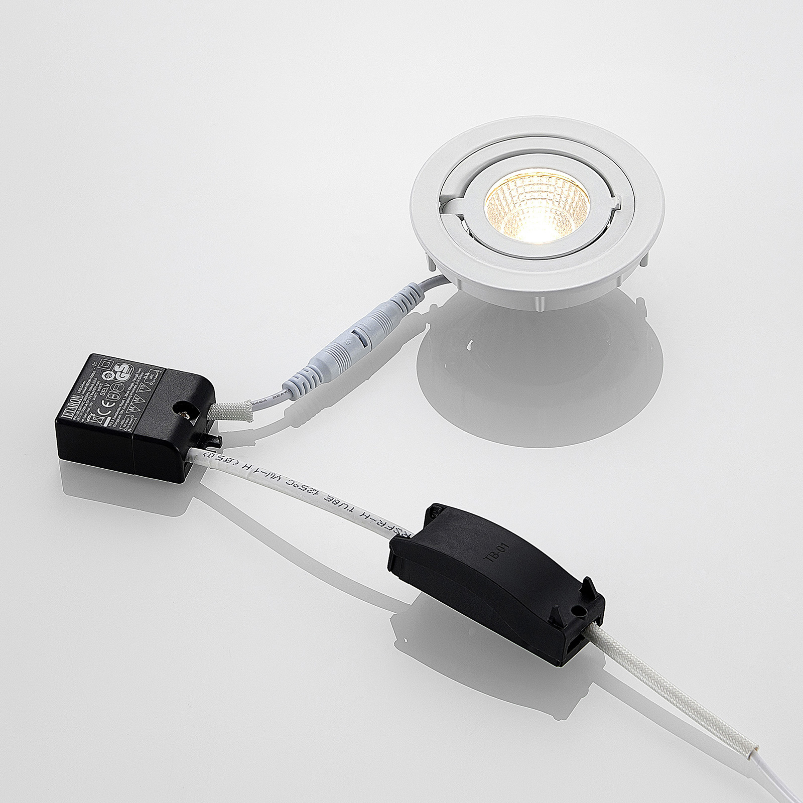 ELC Kronos LED-downlight, justerbar Ø 9,8cm
