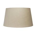 Enkel, lige lampeskærm, beige, Ø 42 cm – Watt & Veke