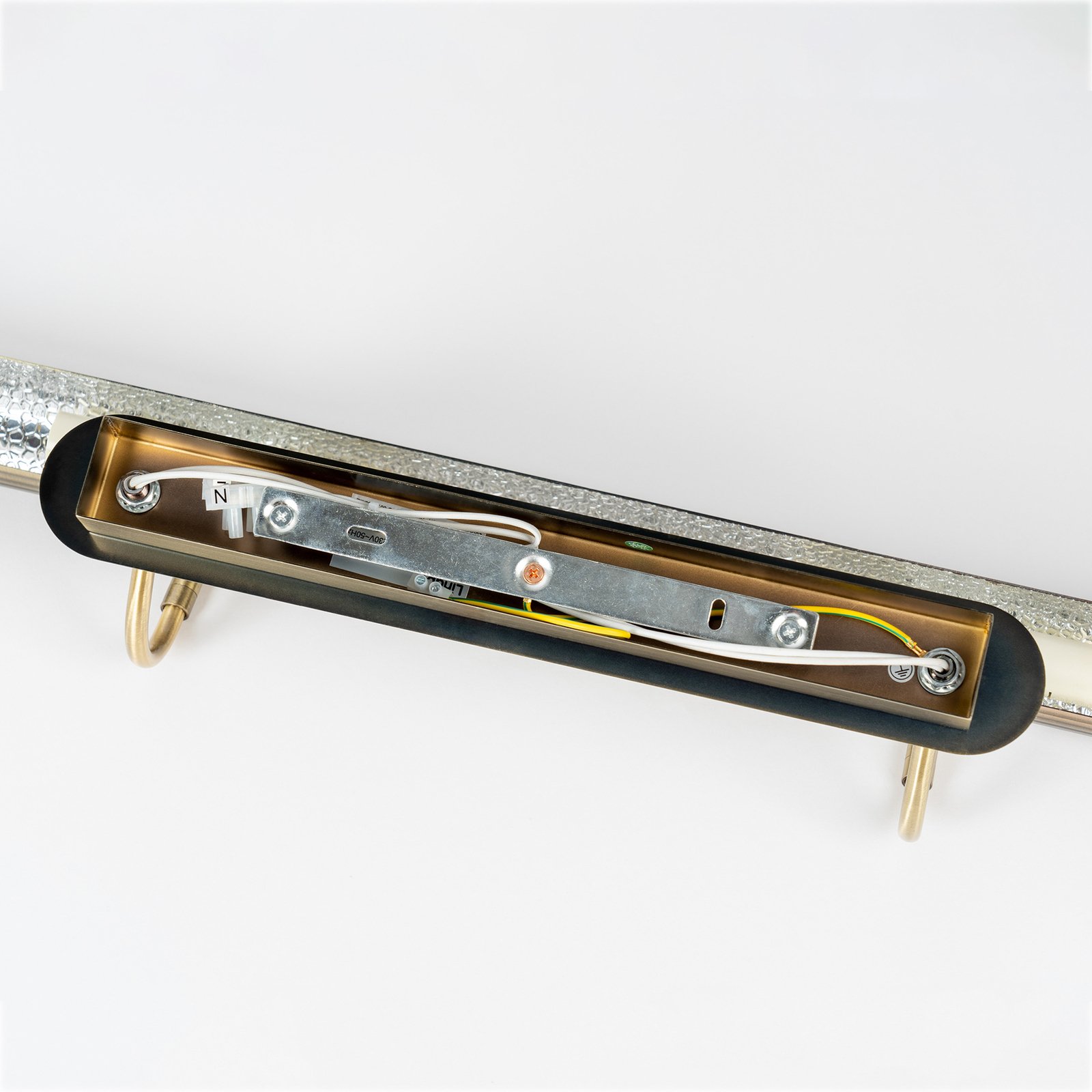 Joely Vegglampe Old Brass - Lindby