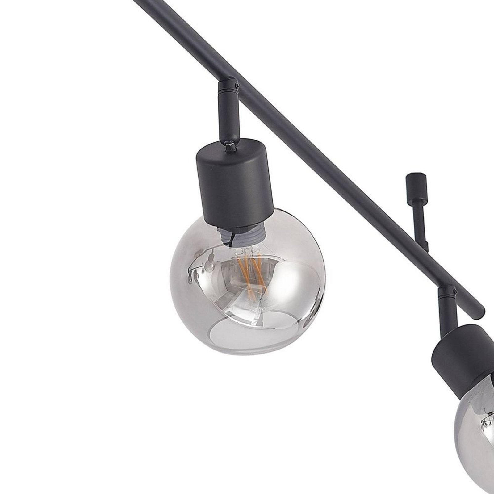 EOL - Eridia 6 Loftlampe Black/Wood - Lindby