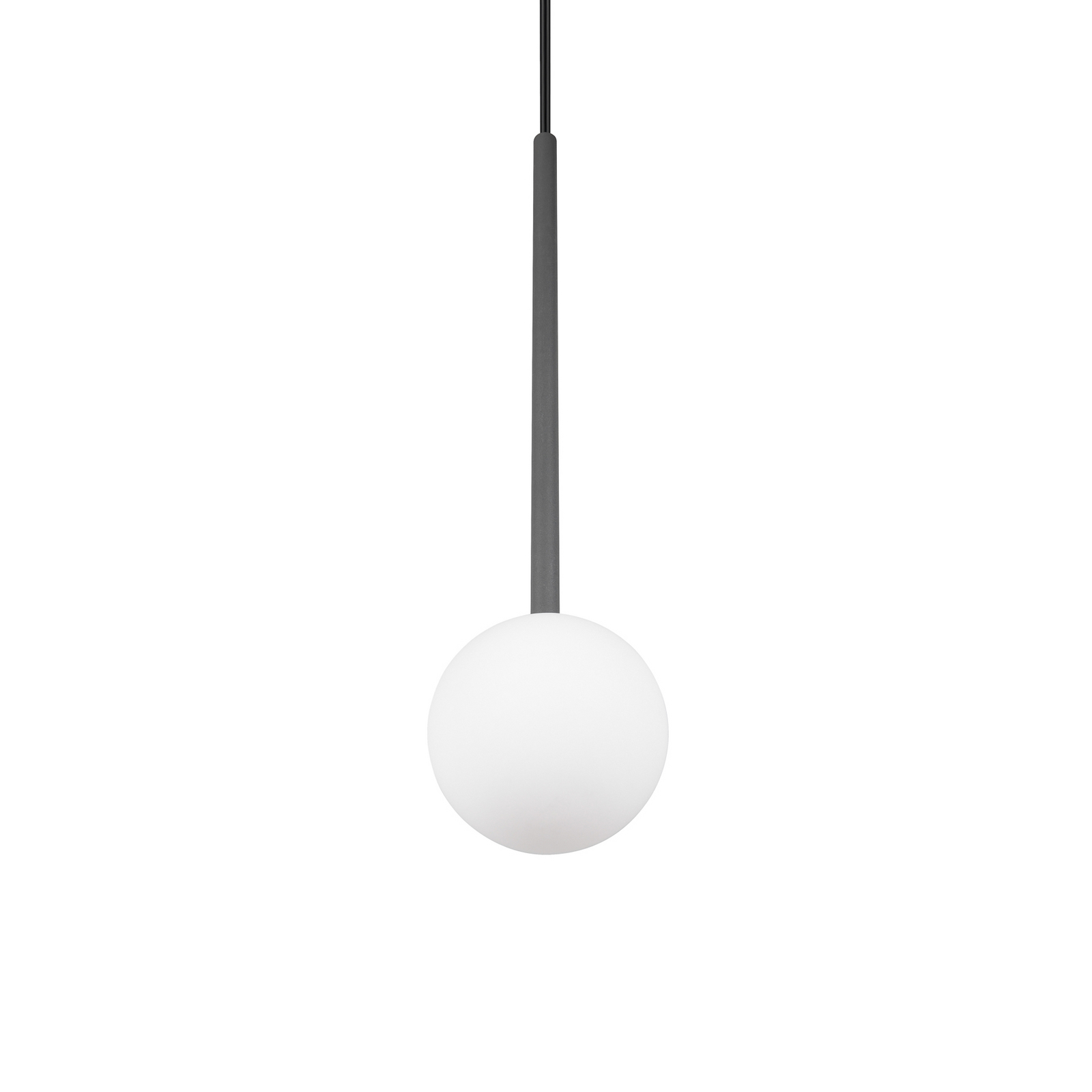 Piekaramā lampa „Firano“, antracīta krāsā, Ø 12 cm, metāls Piekaramā lampa „Firano“, antracīta krāsā, Ø 12 cm, metāls