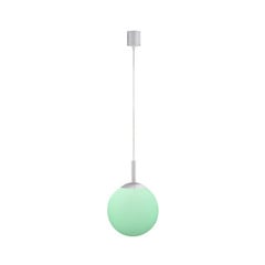 JUST LIGHT. Lámpara colgante LED LOLAsmart Bolo, Ø 20 cm, RGB, CCT