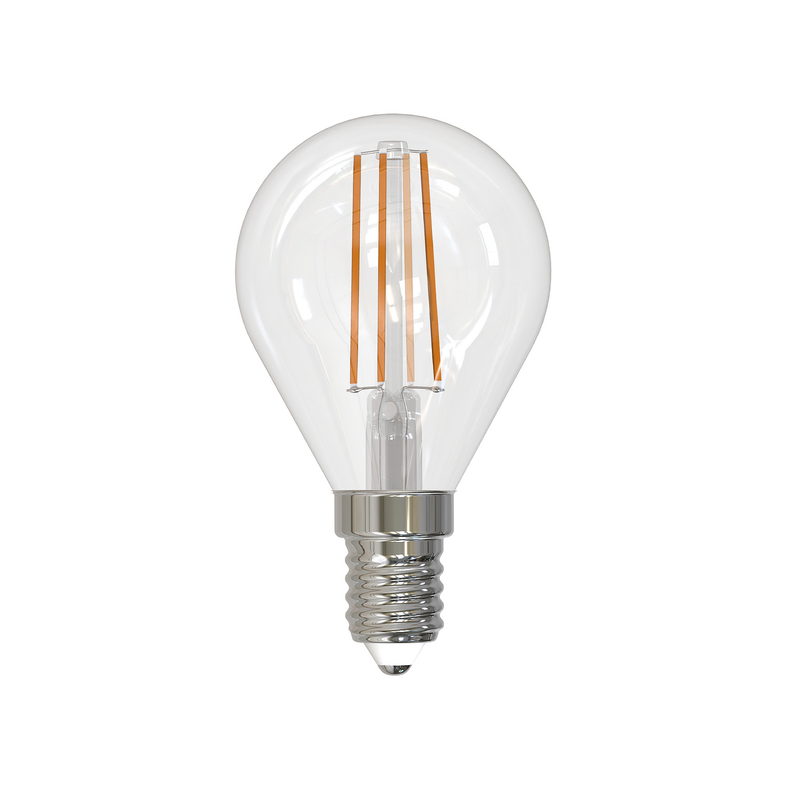 Ampoule LED à fil E14 4 W 2 700 K goutte dim x2