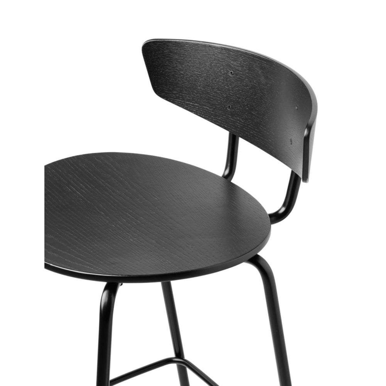 Herman Counter Chair Black - ferm LIVING