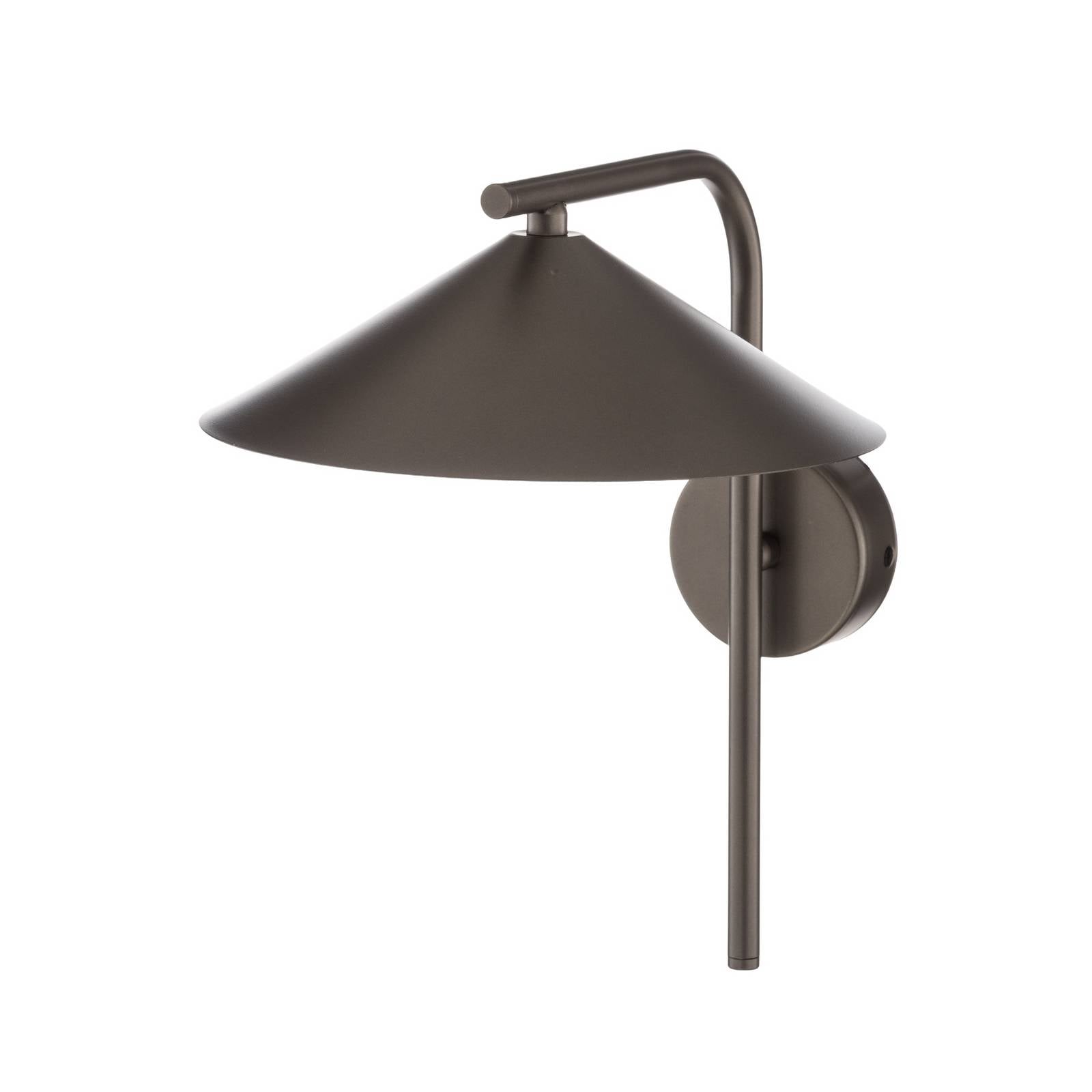 Kinkiet Lume, brązowy, metal, wysokość 30,5 cm