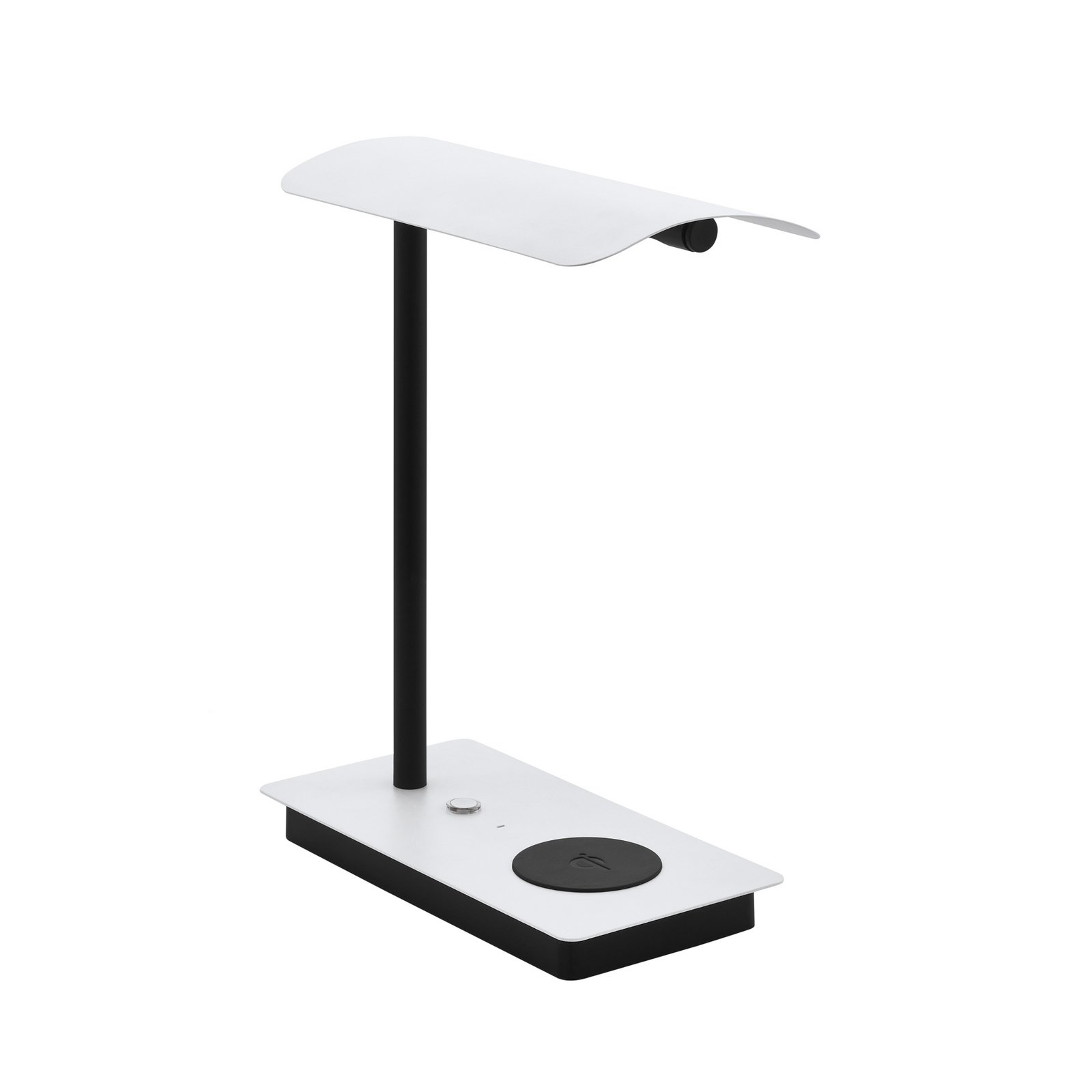 Arenaza LED table lamp, dimmer, QI, white