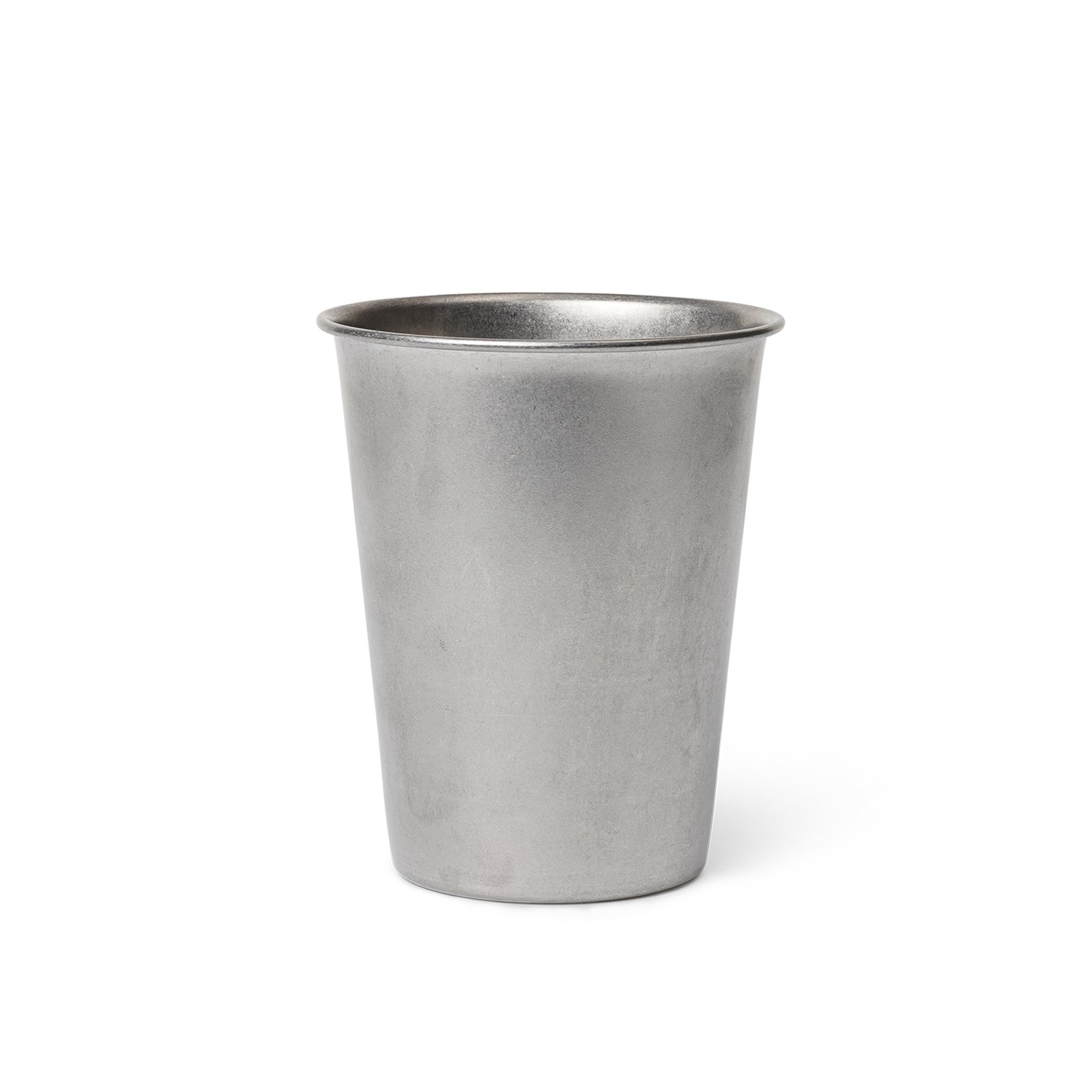 ferm LIVING Tumbler Tumbled, 300 ml, altezza 10 cm, acciaio inossidabile