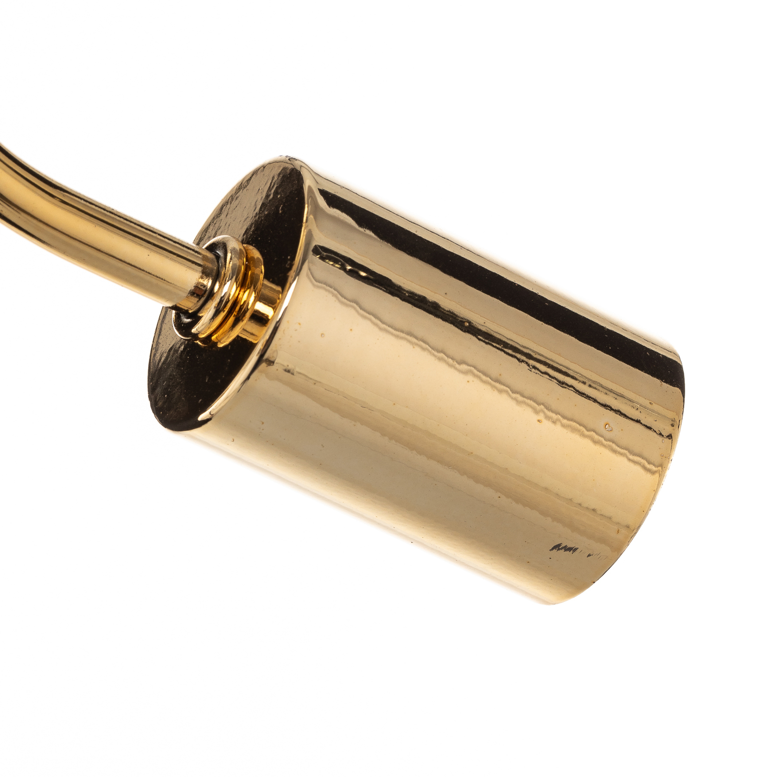 Deckenleuchte Romie, dreiflammig, gold