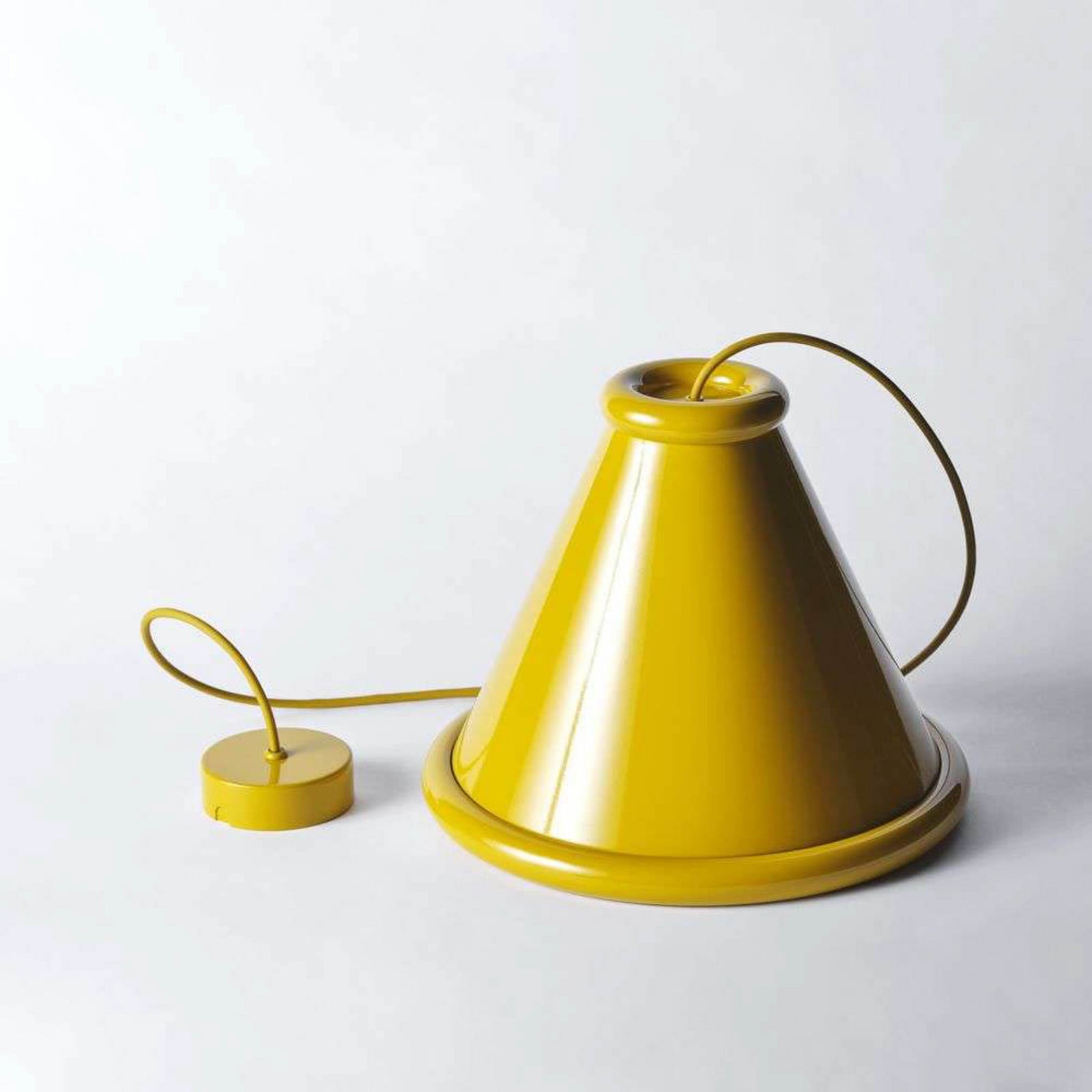 Belle Pendel Ø36 Honey Yellow Belid - Spisestue - Metal billede