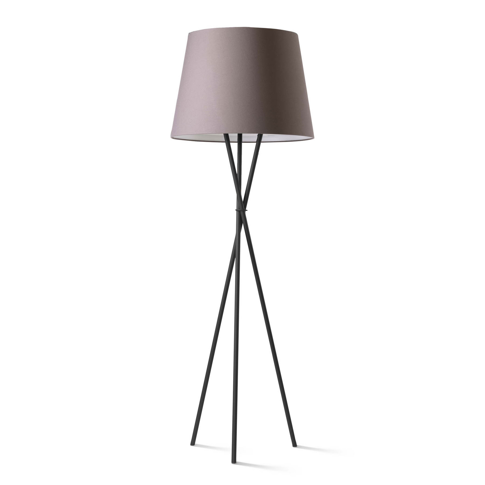Ozonos Hailey AC-1 LED-Stehlampe schwarz/aschgrau