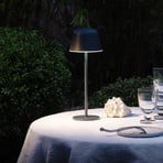 OSRAM LED rechargeable table lamp ENDURA STYLE graphite 30 cm IP44 CCT