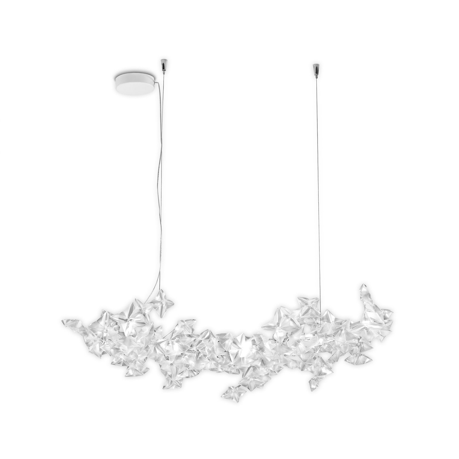 Slamp Hanami Suspension hanging light, clear cable