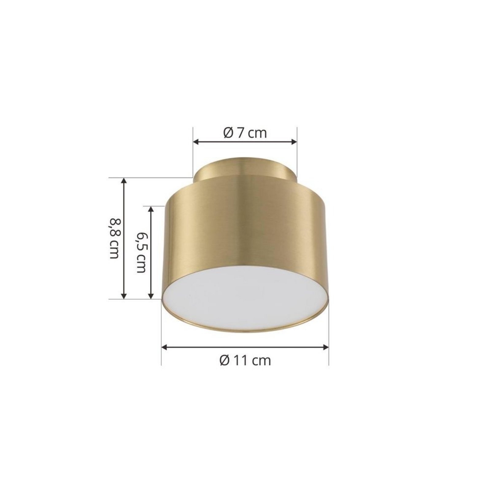 Nivoria LED Takspot Backlight Ø11 Gold - Lindby