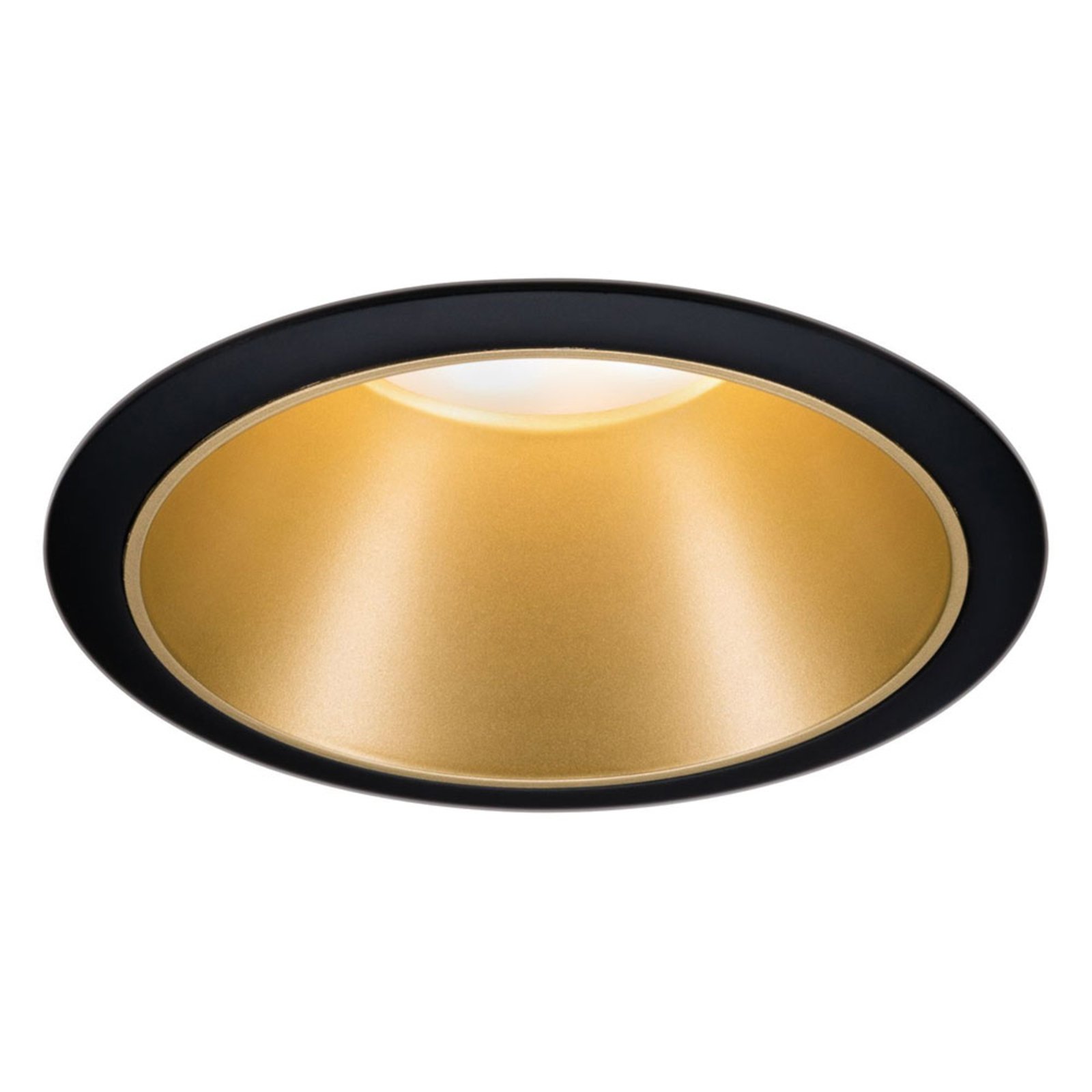 Cole Spotlight GU10, black/gold - Paulmann