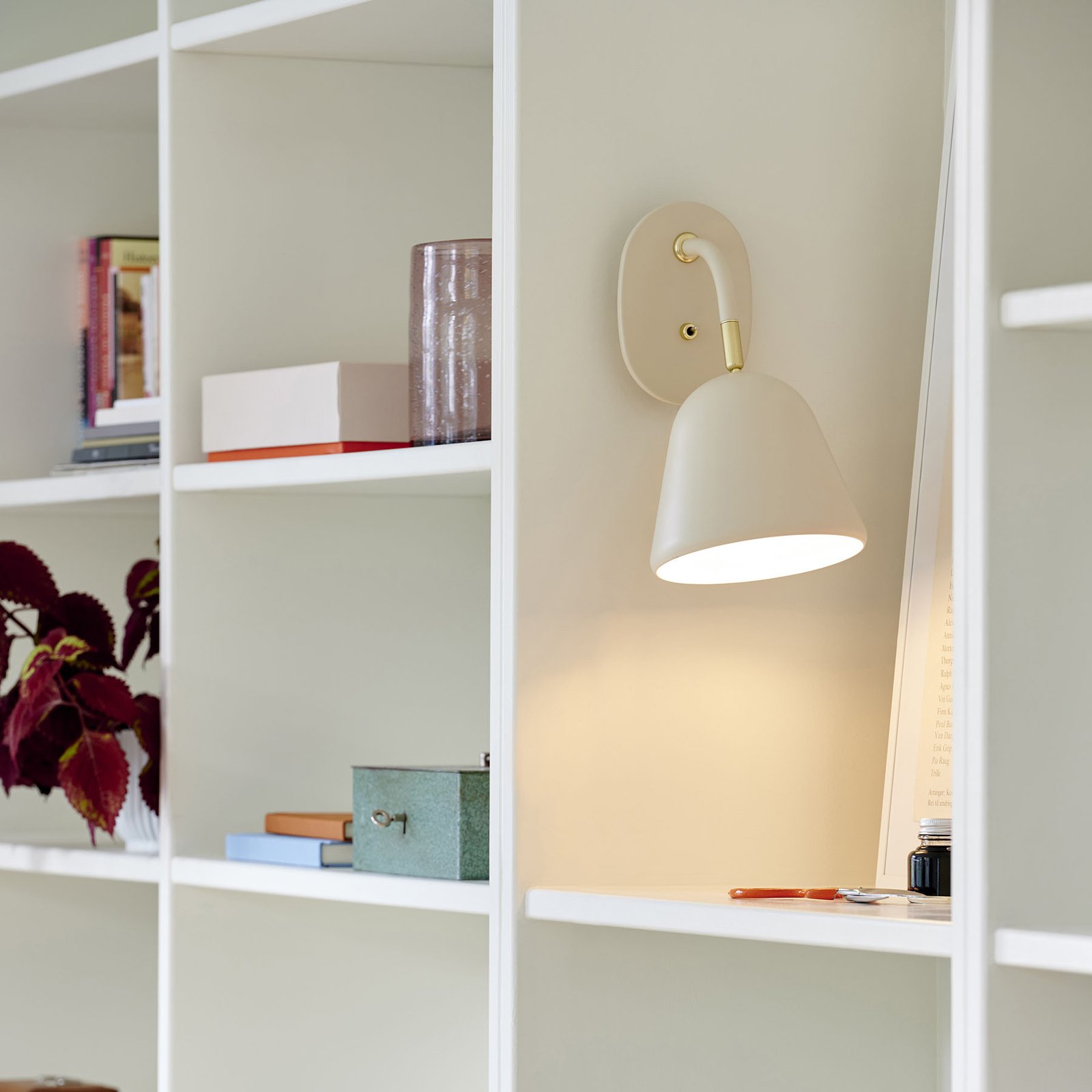 Fleur Wandlamp Beige - Nordlux