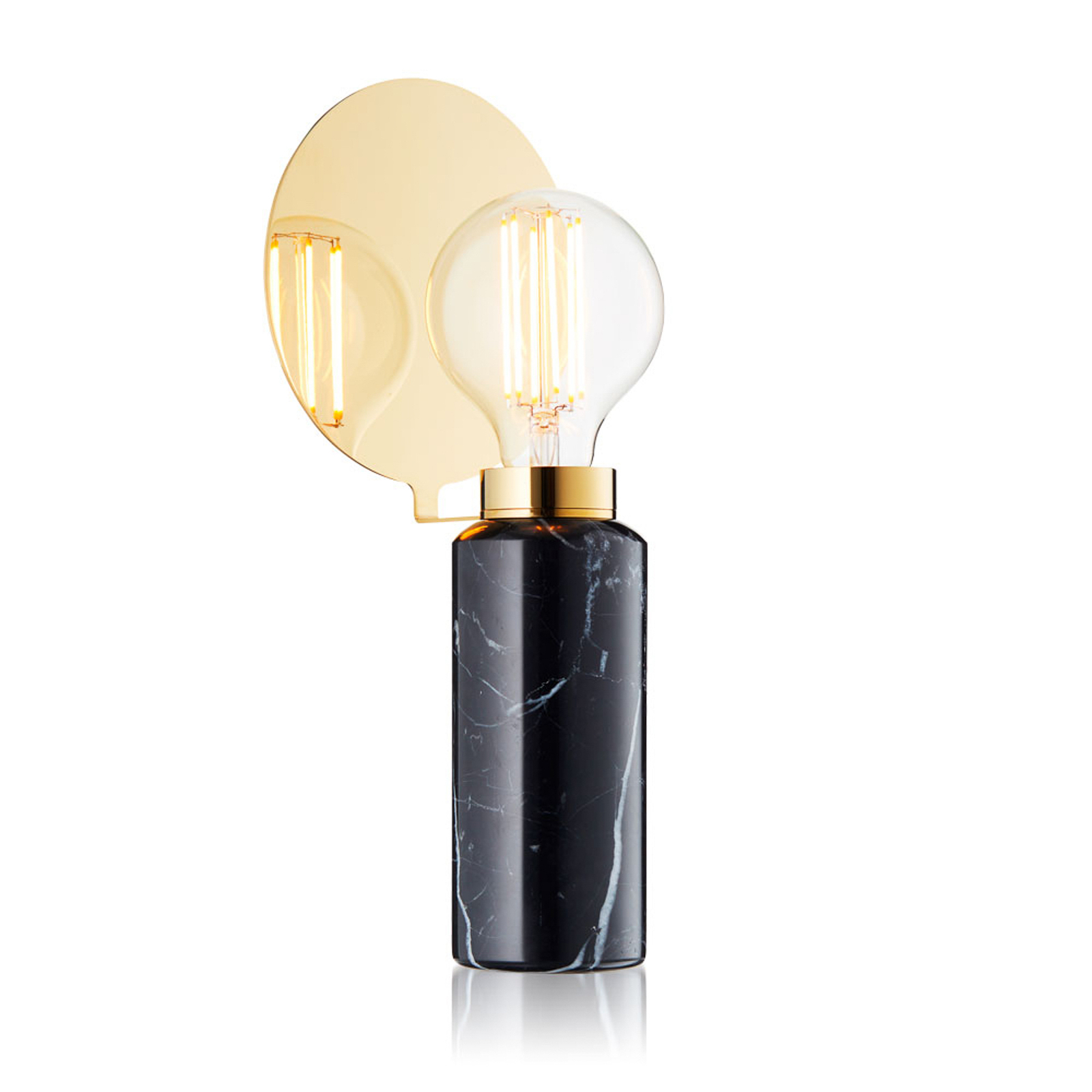 Blindspot Stolní Lampa Black Marble - Design By Us