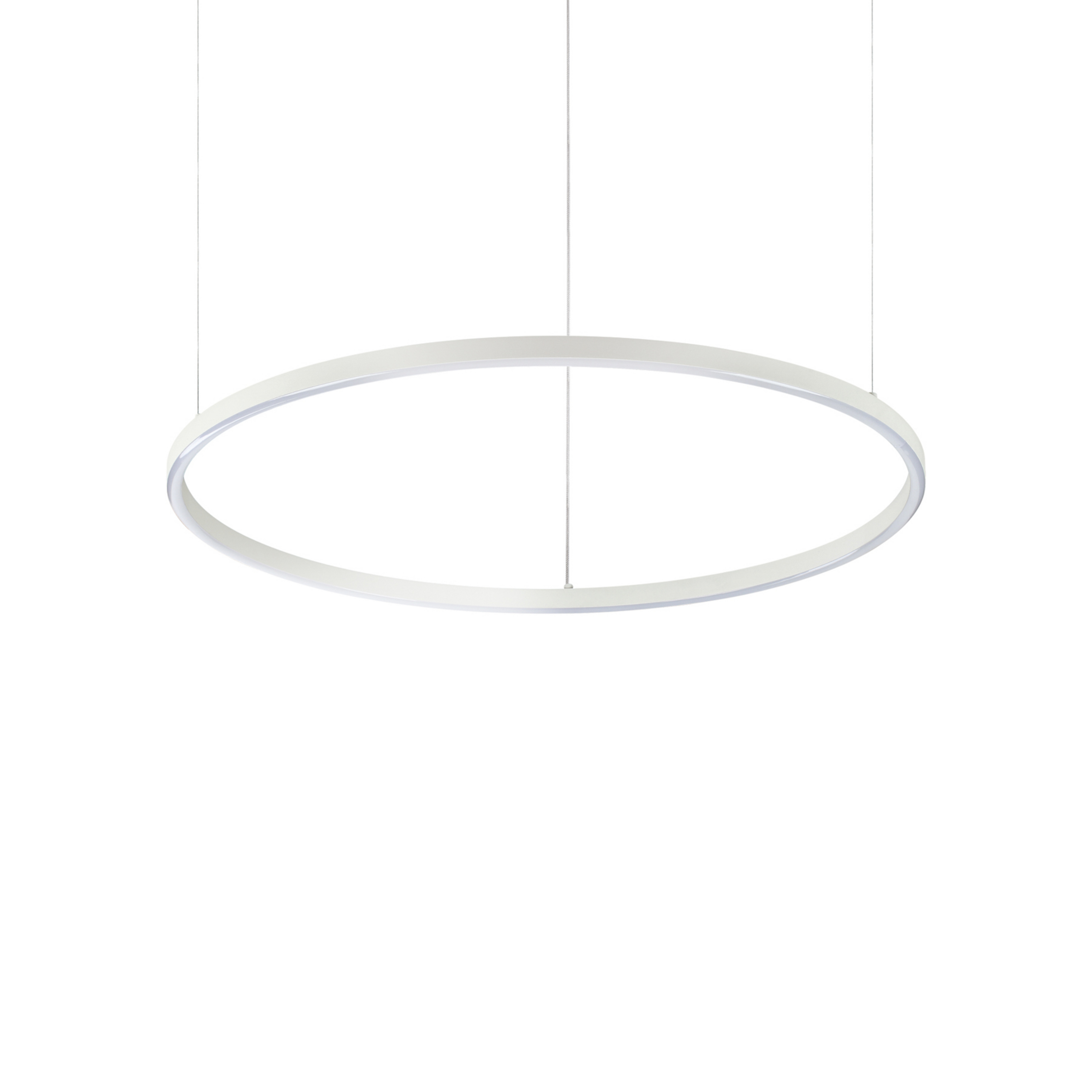 Lampada LED a sospensione Ideal Lux Oracle Slim Ø 70 cm bianco 3.000 K