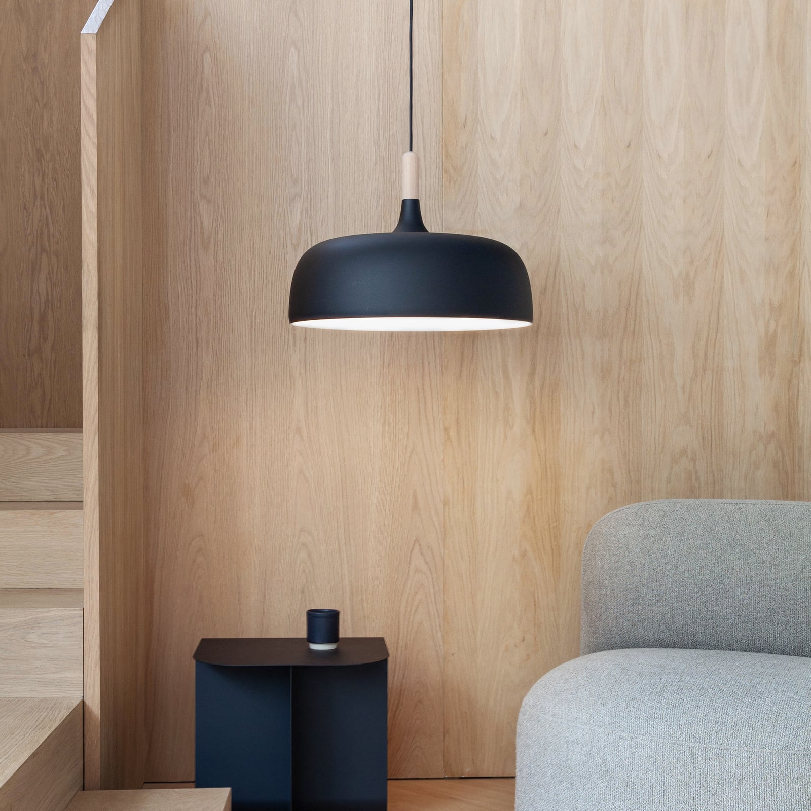 Acorn Taklampa Matt Black - Northern