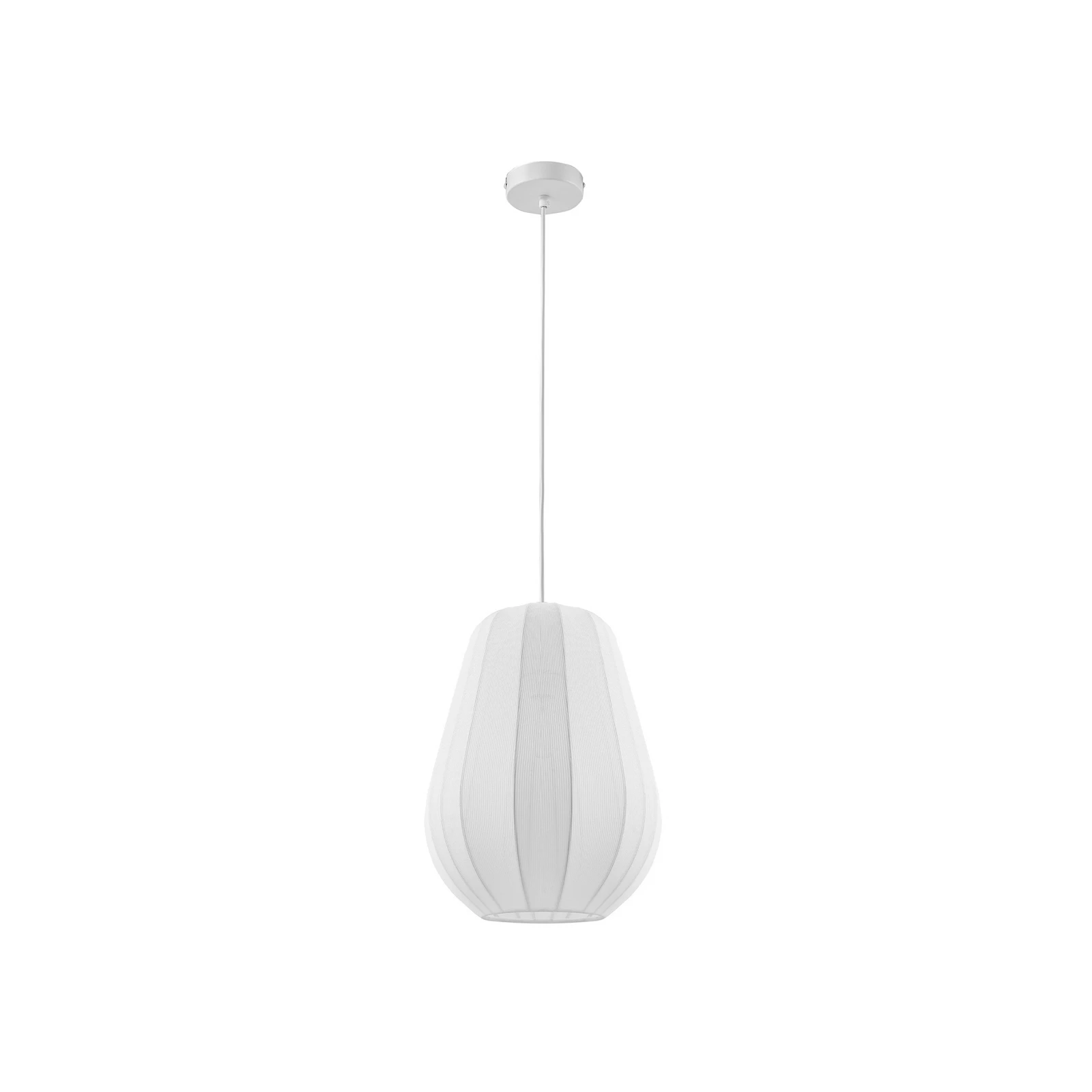 Obesek Lindby Helin, bel, Ø 30 cm, tkanina