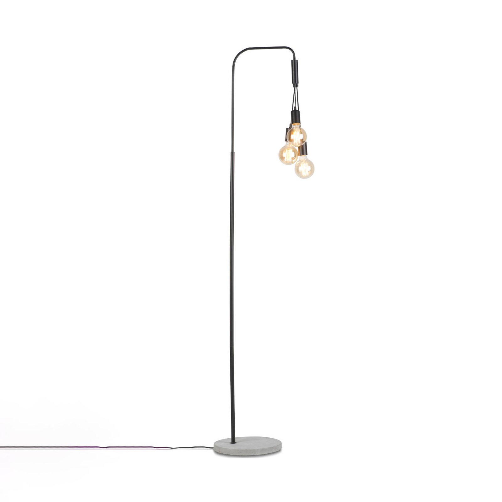 It’s about RoMi Oslo floor lamp with a cement base
