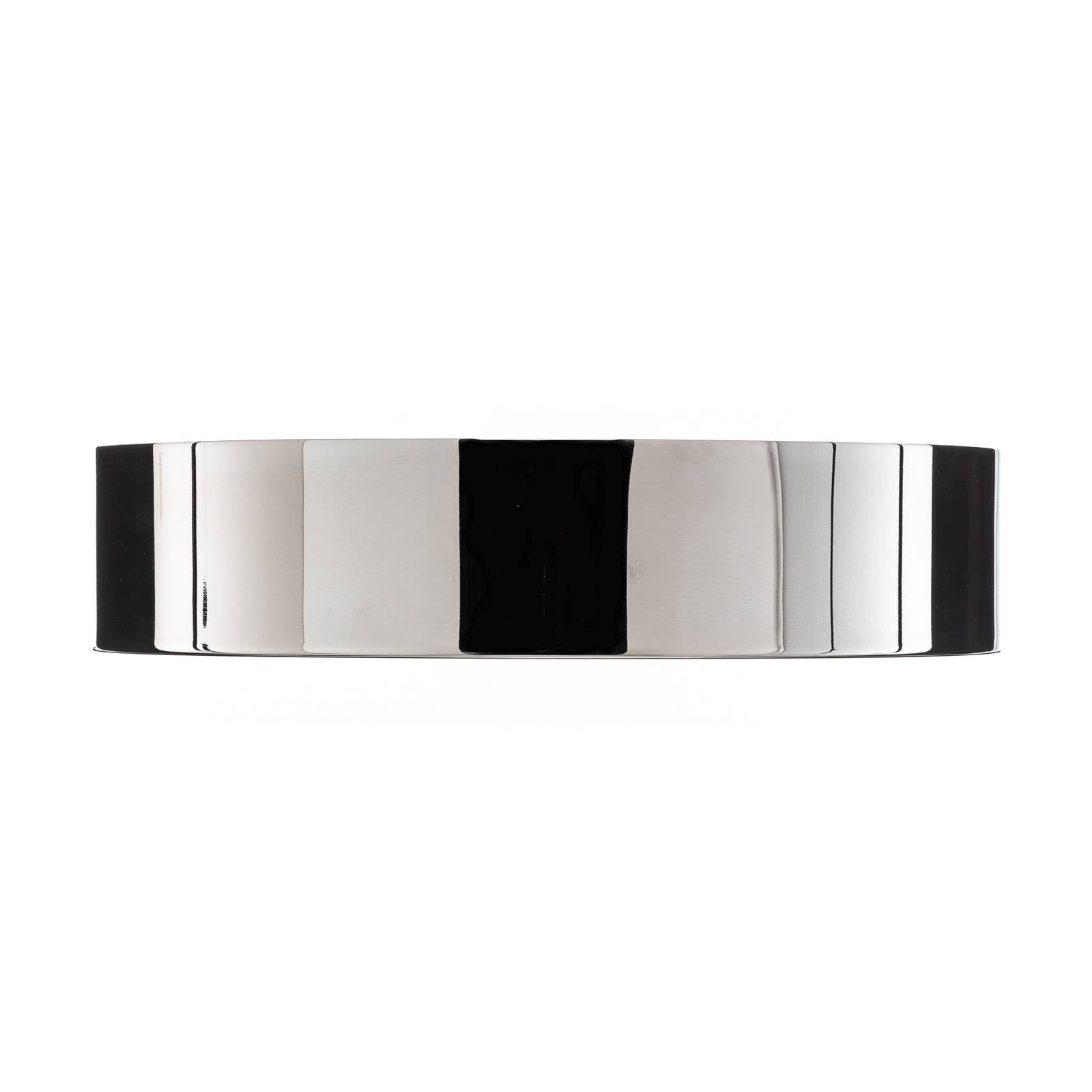 Deckenleuchte Kimban aus Metall, Ø 36 cm, chrom
